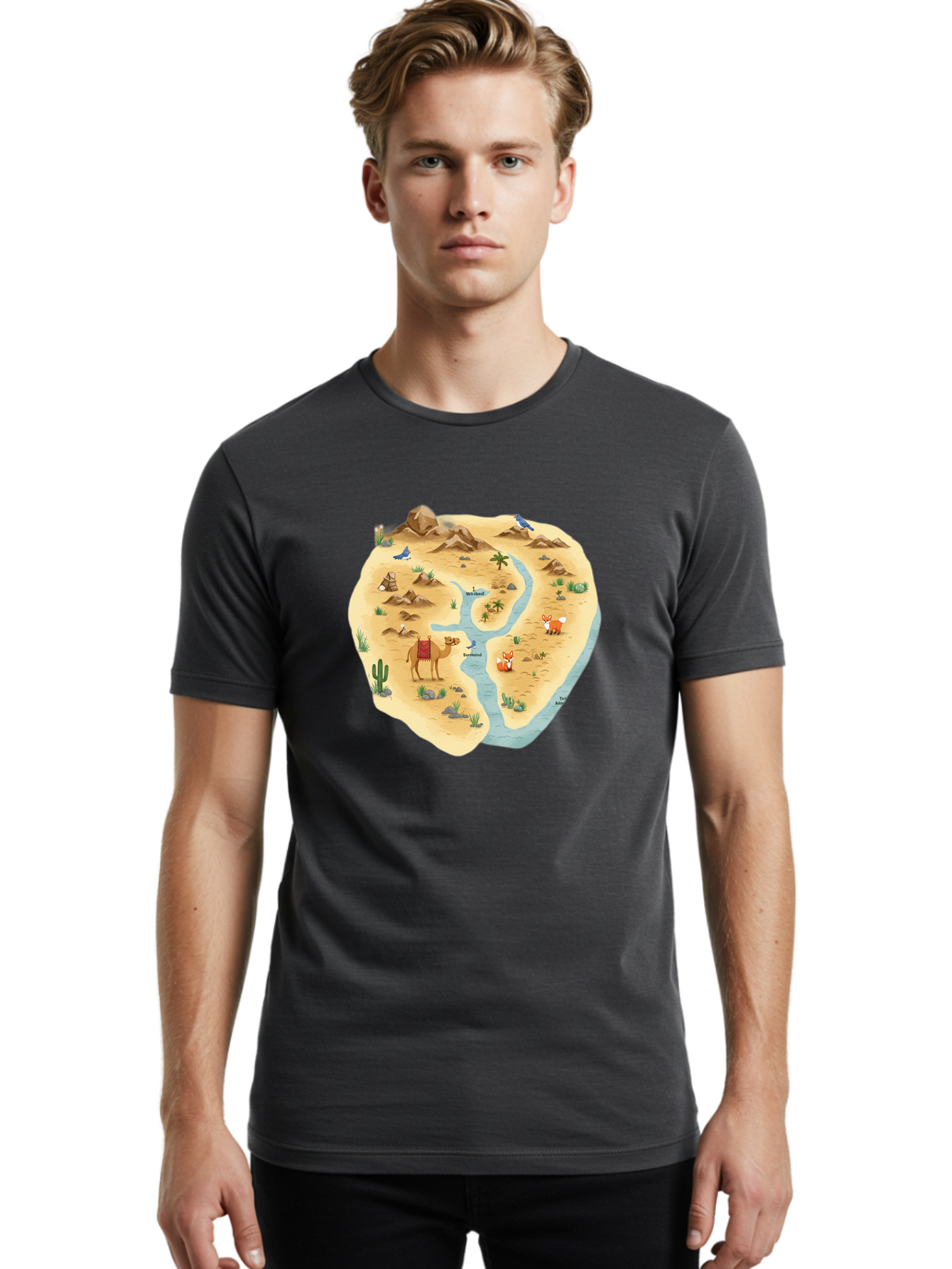 Watershall Men'S Graphic Tee, 100% Cotton, Comfortable Casual Summer Wear, Machine Washable, Vintage Camera, Old Camera, Antique Camera, Black Camera, Classic Photography, Photography Equipment, Nostalgic Device, Film Camera, Camera Art Baf645 8