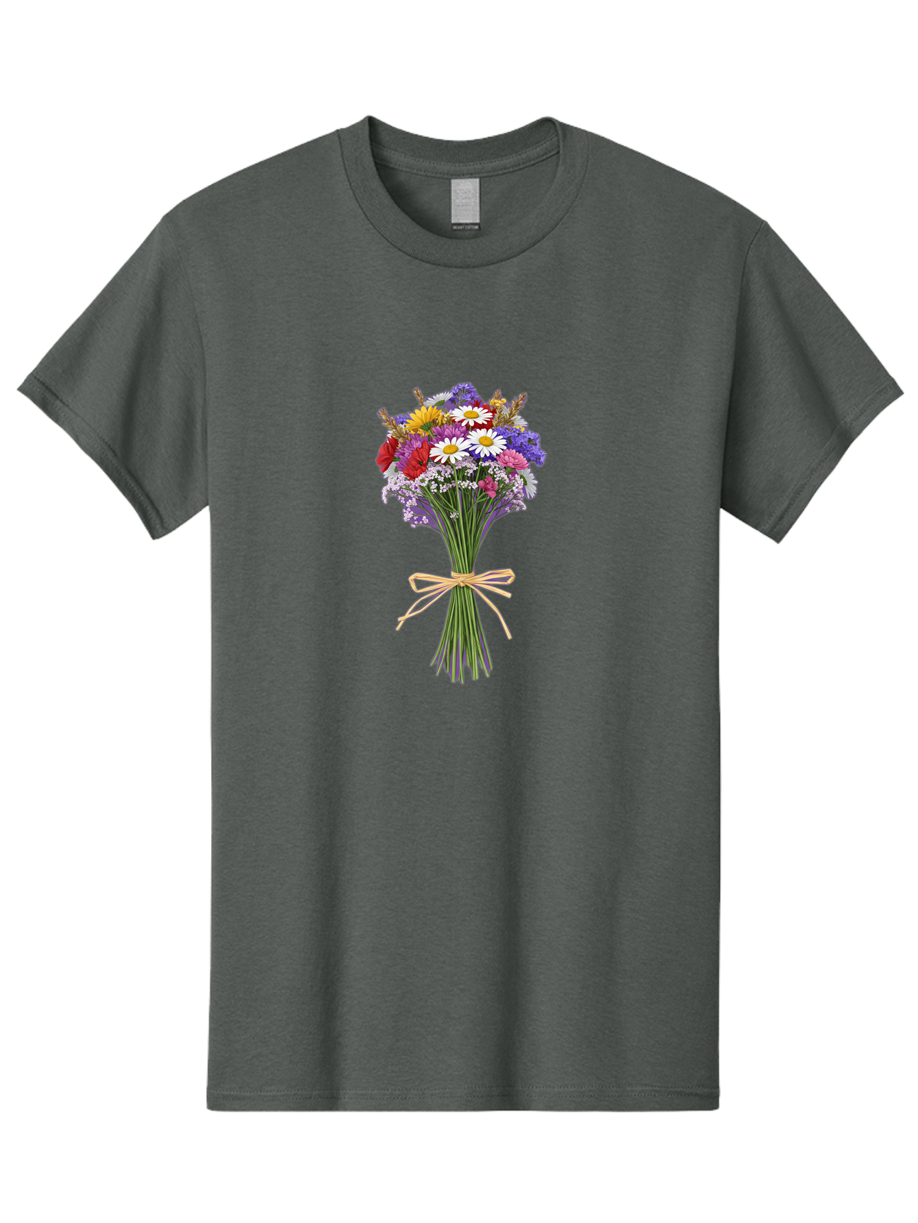 Wild-Flower-Bouquet Men'S Graphic Tee, 100% Cotton, Comfortable Casual Summer Wear, Machine Washable, Vintage Camera, Old Camera, Antique Camera, Black Camera, Classic Photography, Photography Equipment, Nostalgic Device, Film Camera, Baf648 11