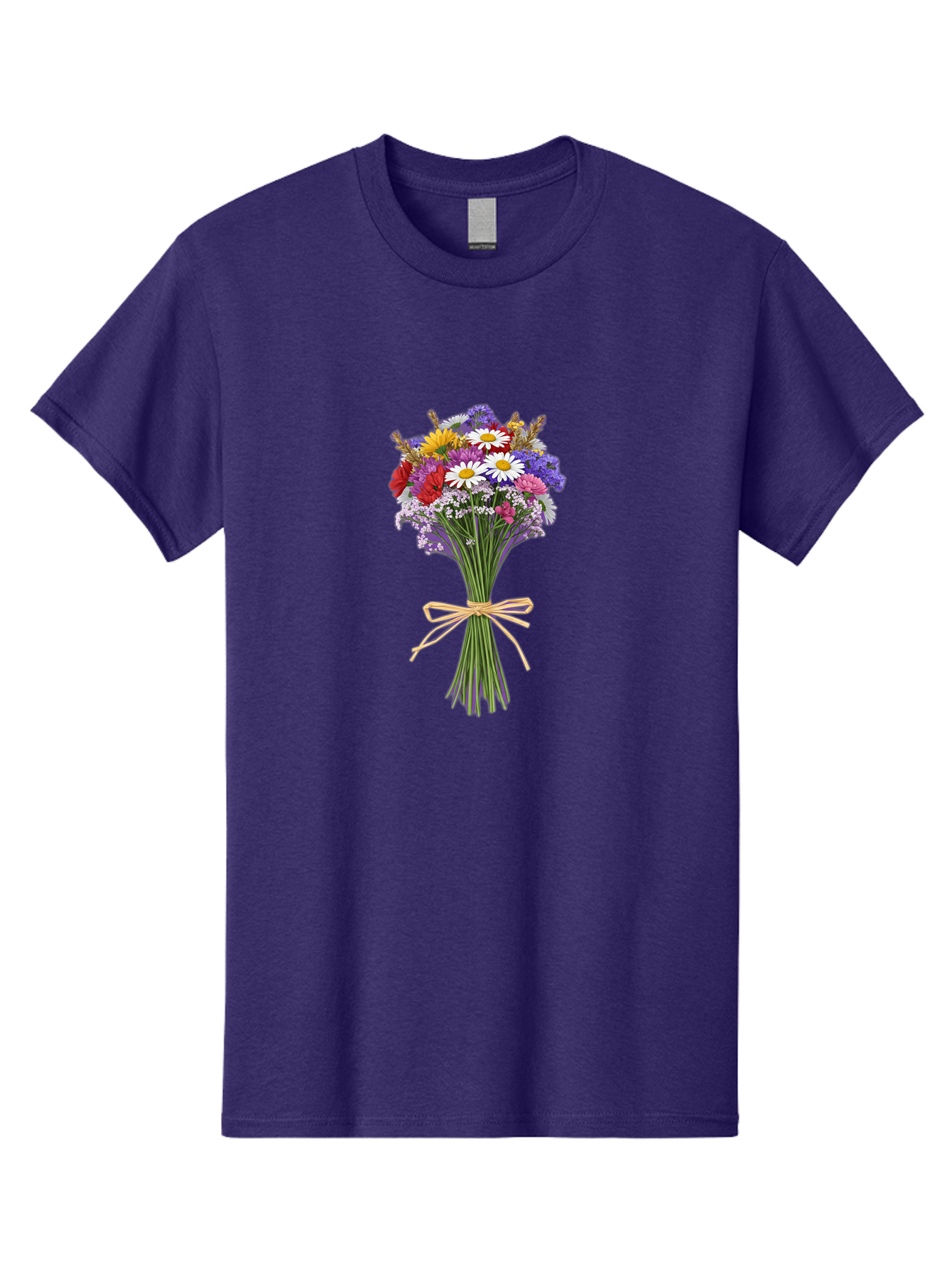 Wild-Flower-Bouquet Men'S Graphic Tee, 100% Cotton, Comfortable Casual Summer Wear, Machine Washable, Vintage Camera, Old Camera, Antique Camera, Black Camera, Classic Photography, Photography Equipment, Nostalgic Device, Film Camera, Baf648 9