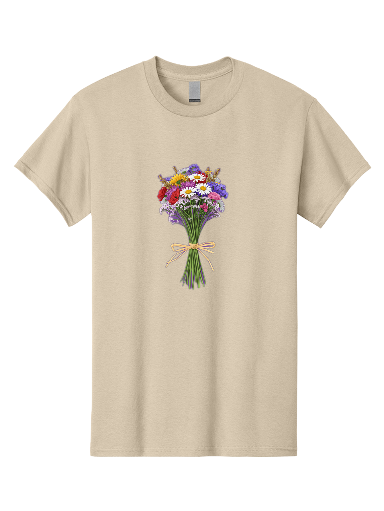 Wild-Flower-Bouquet Men'S Graphic Tee, 100% Cotton, Comfortable Casual Summer Wear, Machine Washable, Vintage Camera, Old Camera, Antique Camera, Black Camera, Classic Photography, Photography Equipment, Nostalgic Device, Film Camera, Baf648 25
