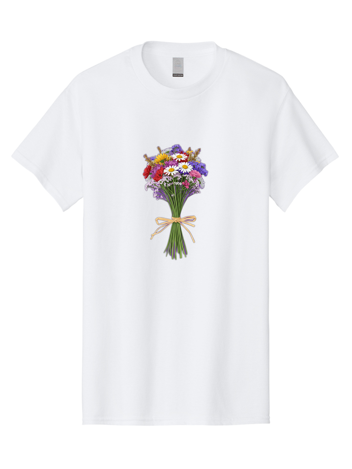 Wild-Flower-Bouquet Men'S Graphic Tee, 100% Cotton, Comfortable Casual Summer Wear, Machine Washable, Vintage Camera, Old Camera, Antique Camera, Black Camera, Classic Photography, Photography Equipment, Nostalgic Device, Film Camera, Baf648 17