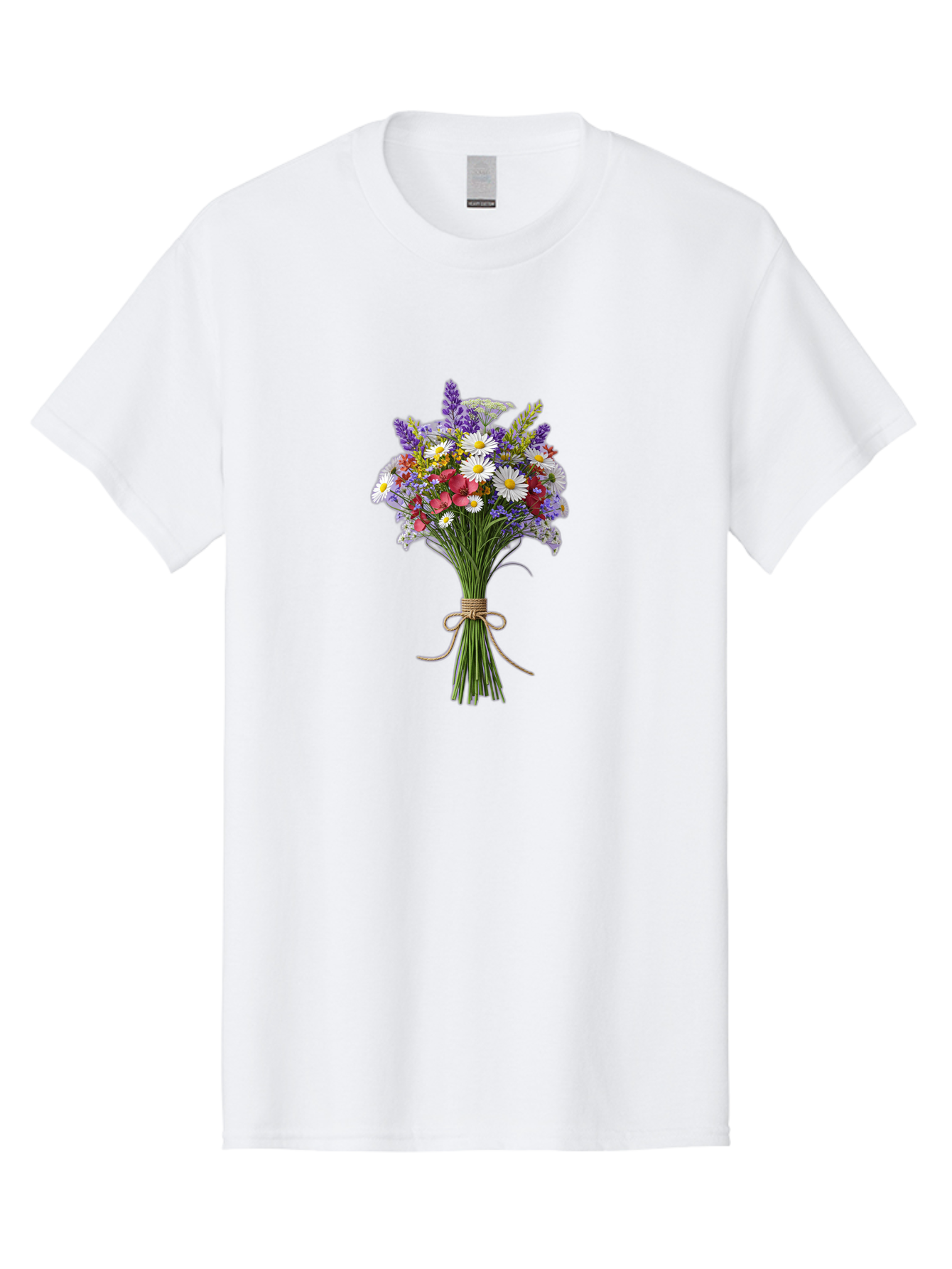 Wildflower-Bouquet-12 Men'S Graphic Tee, 100% Cotton, Comfortable Casual Summer Wear, Machine Washable, Vintage Camera, Old Camera, Antique Camera, Black Camera, Classic Photography, Photography Equipment, Nostalgic Device, Film Camera, Baf652 11