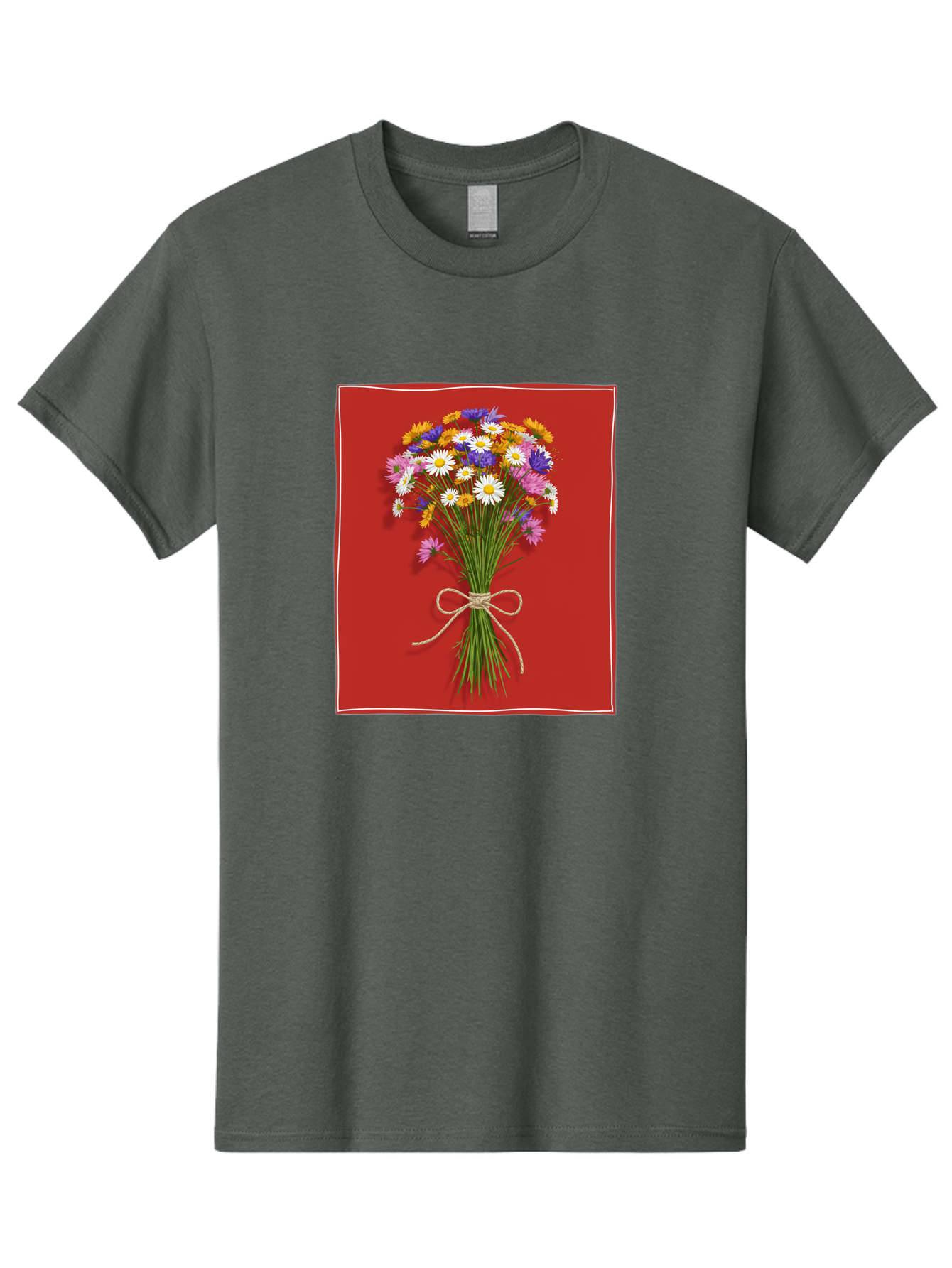Wildflower-Bouquet-14 Men'S Graphic Tee, 100% Cotton, Comfortable Casual Summer Wear, Machine Washable, Vintage Camera, Old Camera, Antique Camera, Black Camera, Classic Photography, Photography Equipment, Nostalgic Device, Film Camera, Baf654 19
