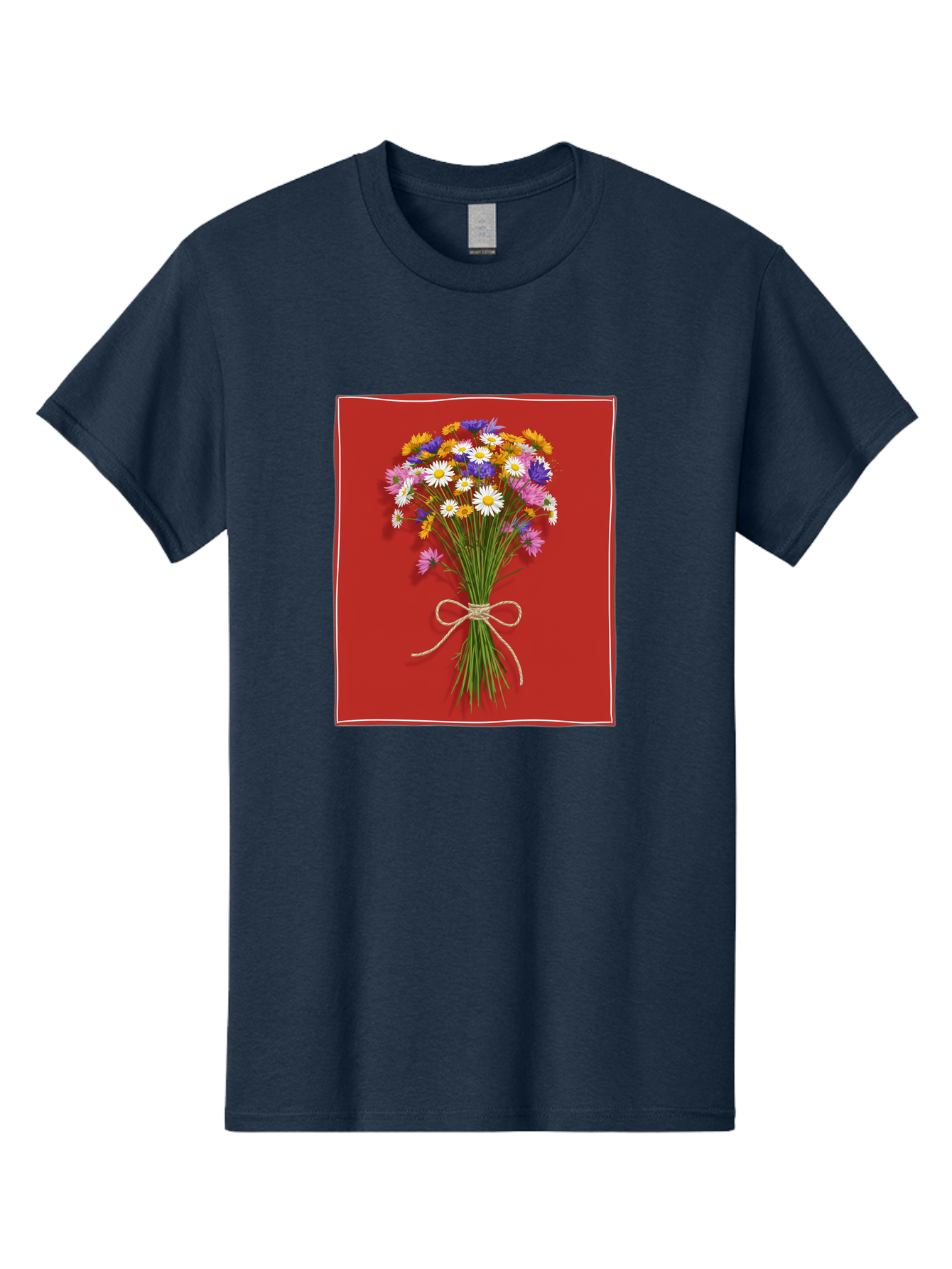 Wildflower-Bouquet-14 Men'S Graphic Tee, 100% Cotton, Comfortable Casual Summer Wear, Machine Washable, Vintage Camera, Old Camera, Antique Camera, Black Camera, Classic Photography, Photography Equipment, Nostalgic Device, Film Camera, Baf654 23