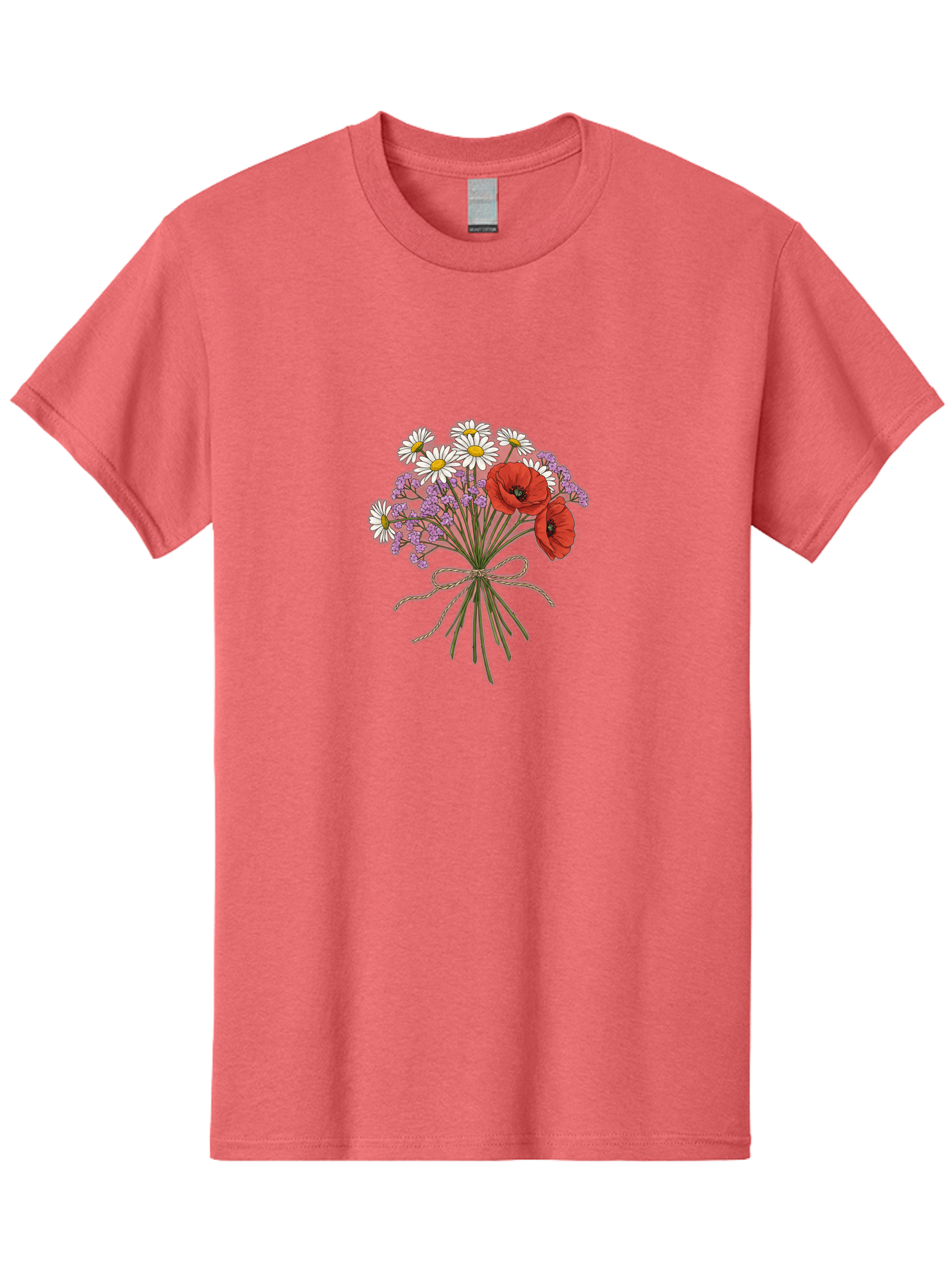 Wildflower-Bouquet-2 Men'S Graphic Tee, 100% Cotton, Comfortable Casual Summer Wear, Machine Washable, Vintage Camera, Old Camera, Antique Camera, Black Camera, Classic Photography, Photography Equipment, Nostalgic Device, Film Camera, Baf655 9