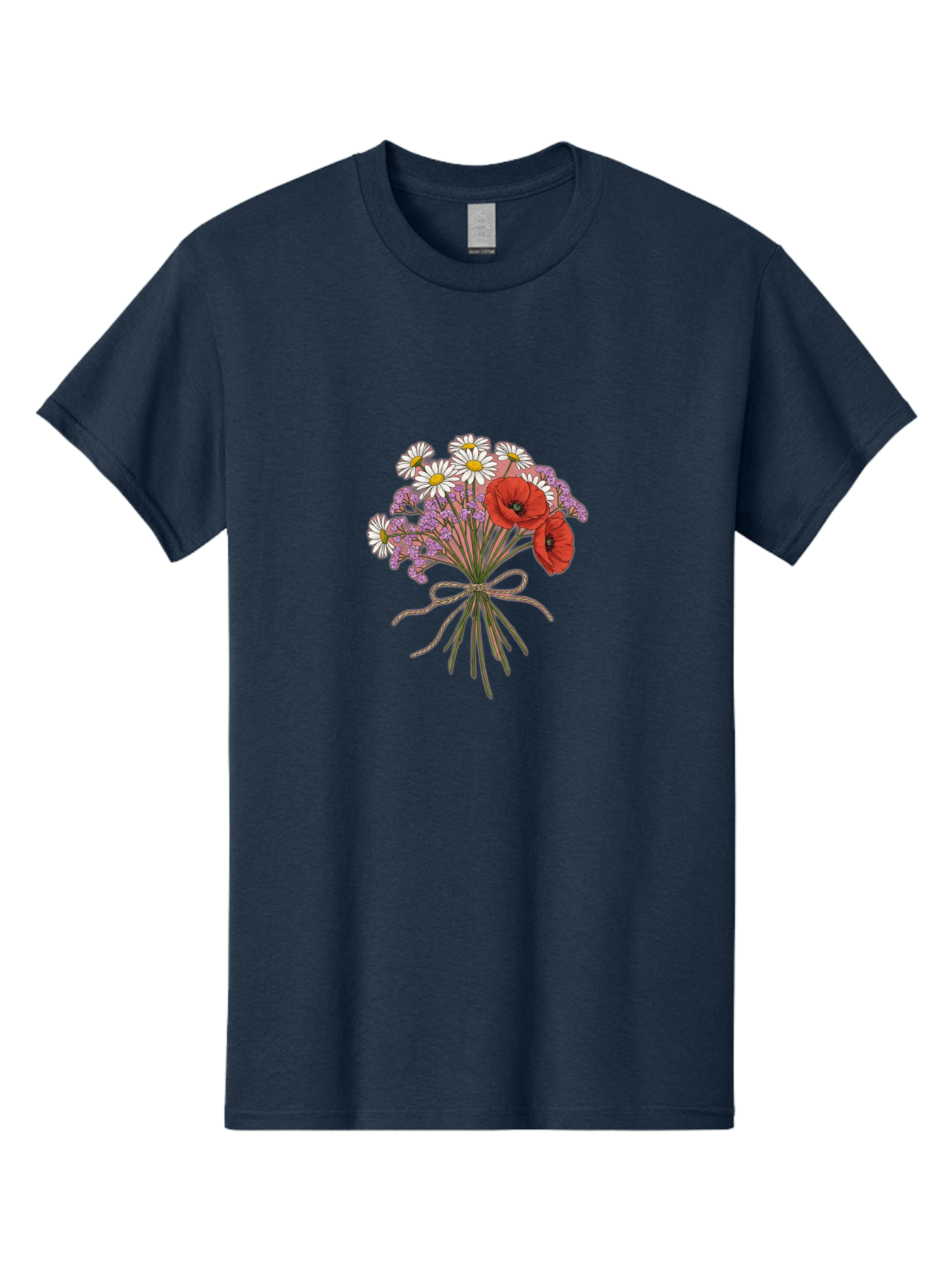 Wildflower-Bouquet-2 Men'S Graphic Tee, 100% Cotton, Comfortable Casual Summer Wear, Machine Washable, Vintage Camera, Old Camera, Antique Camera, Black Camera, Classic Photography, Photography Equipment, Nostalgic Device, Film Camera, Baf655 19