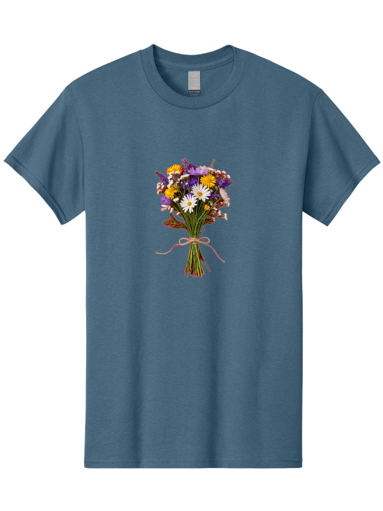 Wildflower-Bouquet-5 Men'S Graphic Tee, 100% Cotton, Comfortable Casual Summer Wear, Machine Washable, Vintage Camera, Old Camera, Antique Camera, Black Camera, Classic Photography, Photography Equipment, Nostalgic Device, Film Camera, Baf658 13