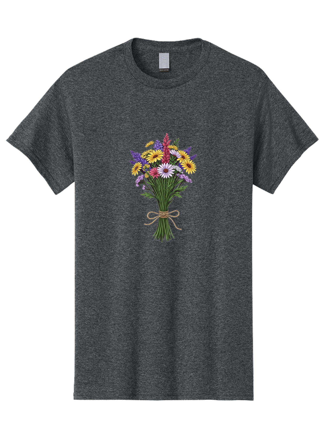 Wildflower-Bouquet-6 Men'S Graphic Tee, 100% Cotton, Comfortable Casual Summer Wear, Machine Washable, Vintage Camera, Old Camera, Antique Camera, Black Camera, Classic Photography, Photography Equipment, Nostalgic Device, Film Camera, Baf659 11