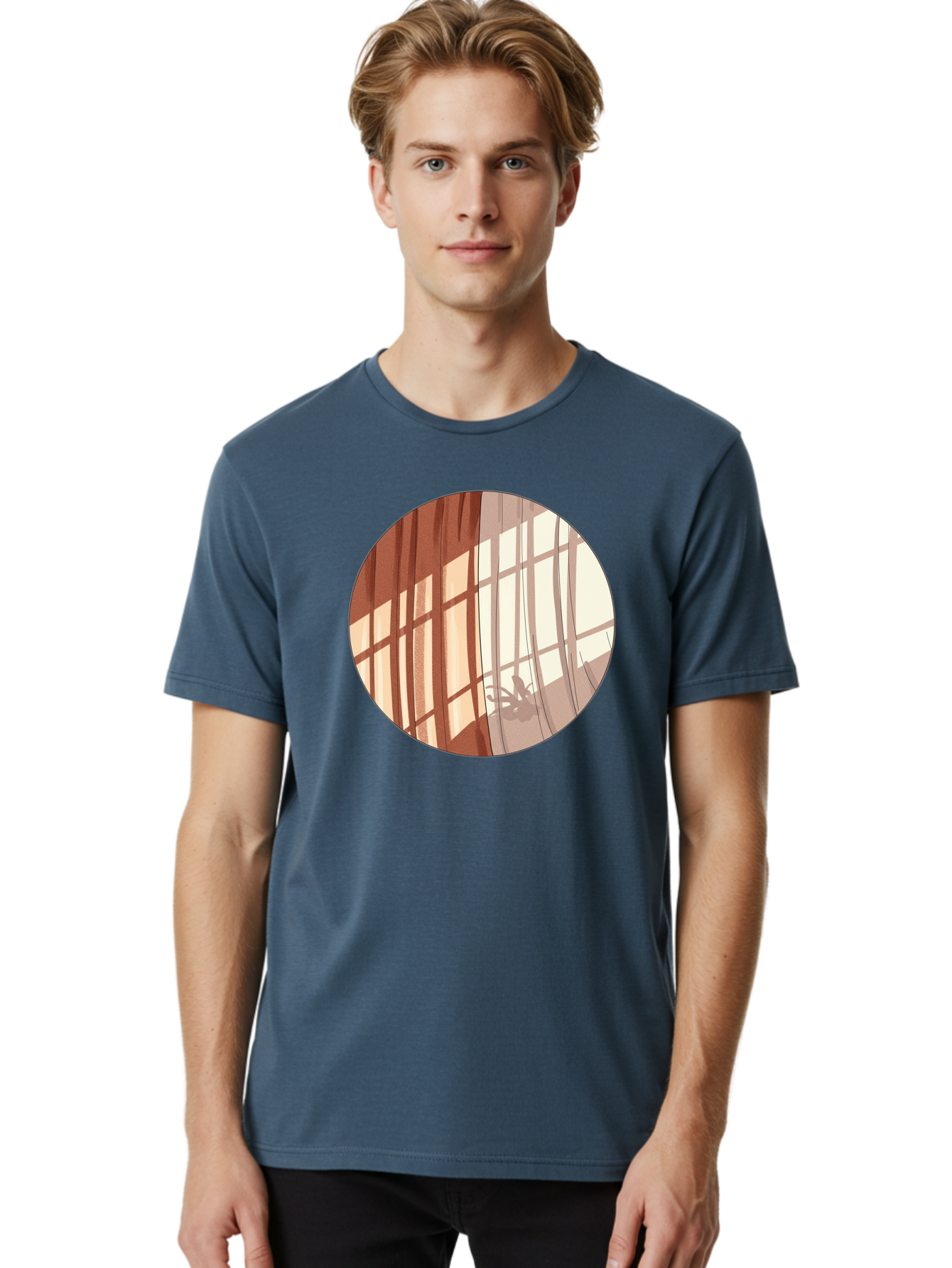 Window-Curtain-Shadows Men'S Graphic Tee, 100% Cotton, Comfortable Casual Summer Wear, Machine Washable, Vintage Camera, Old Camera, Antique Camera, Black Camera, Classic Photography, Photography Equipment, Nostalgic Device, Film Camera, Baf664 16