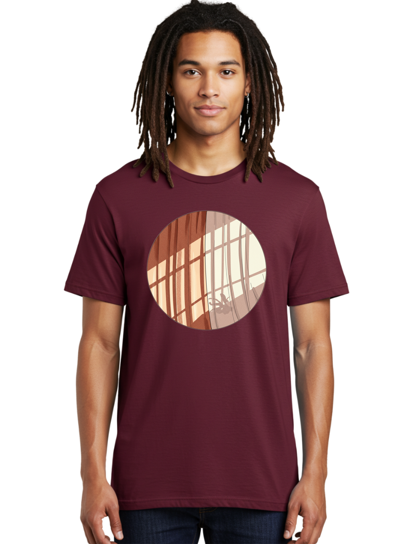 Window-Curtain-Shadows Men'S Graphic Tee, 100% Cotton, Comfortable Casual Summer Wear, Machine Washable, Vintage Camera, Old Camera, Antique Camera, Black Camera, Classic Photography, Photography Equipment, Nostalgic Device, Film Camera, Baf664 6