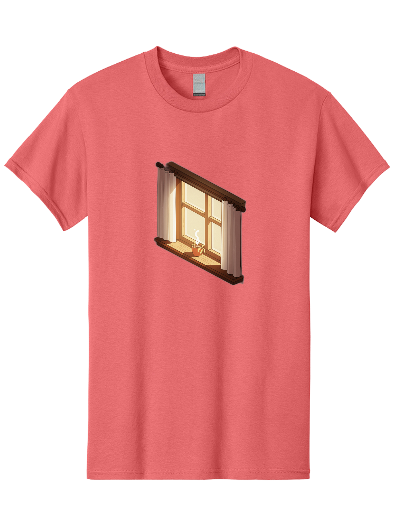 Window-With-Coffee-Cup Men'S Graphic Tee, 100% Cotton, Comfortable Casual Summer Wear, Machine Washable, Vintage Camera, Old Camera, Antique Camera, Black Camera, Classic Photography, Photography Equipment, Nostalgic Device, Film Camera, Baf665 29