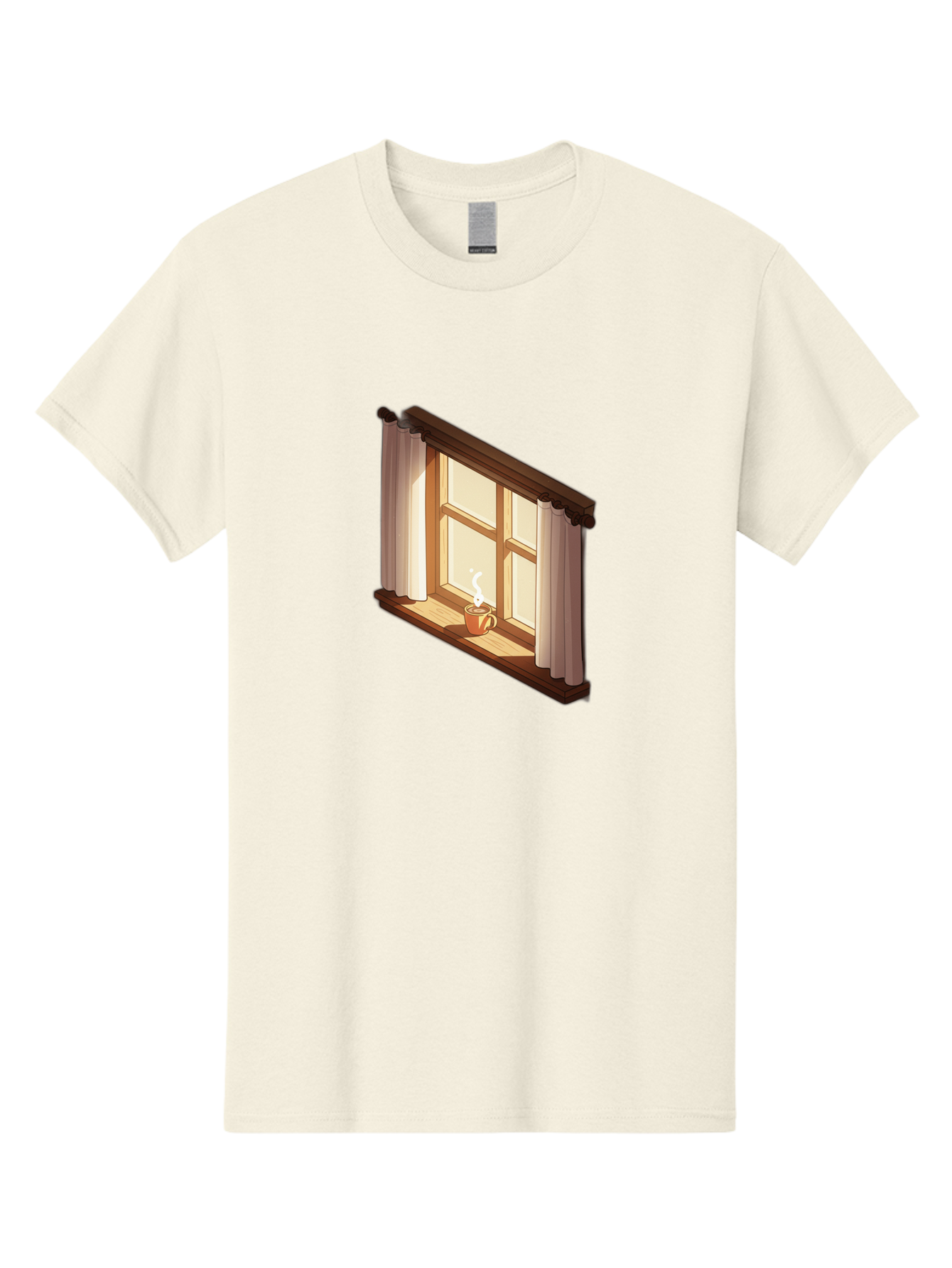 Window-With-Coffee-Cup Men'S Graphic Tee, 100% Cotton, Comfortable Casual Summer Wear, Machine Washable, Vintage Camera, Old Camera, Antique Camera, Black Camera, Classic Photography, Photography Equipment, Nostalgic Device, Film Camera, Baf665 15