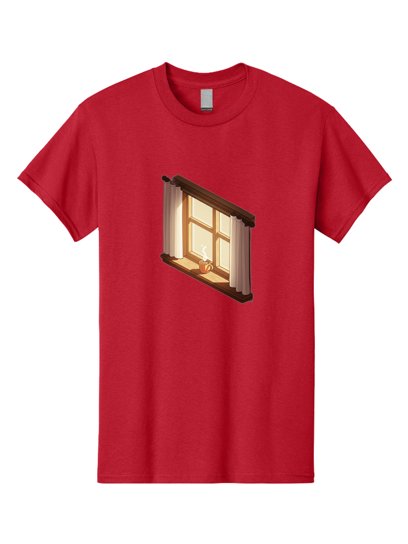 Window-With-Coffee-Cup Men'S Graphic Tee, 100% Cotton, Comfortable Casual Summer Wear, Machine Washable, Vintage Camera, Old Camera, Antique Camera, Black Camera, Classic Photography, Photography Equipment, Nostalgic Device, Film Camera, Baf665 21