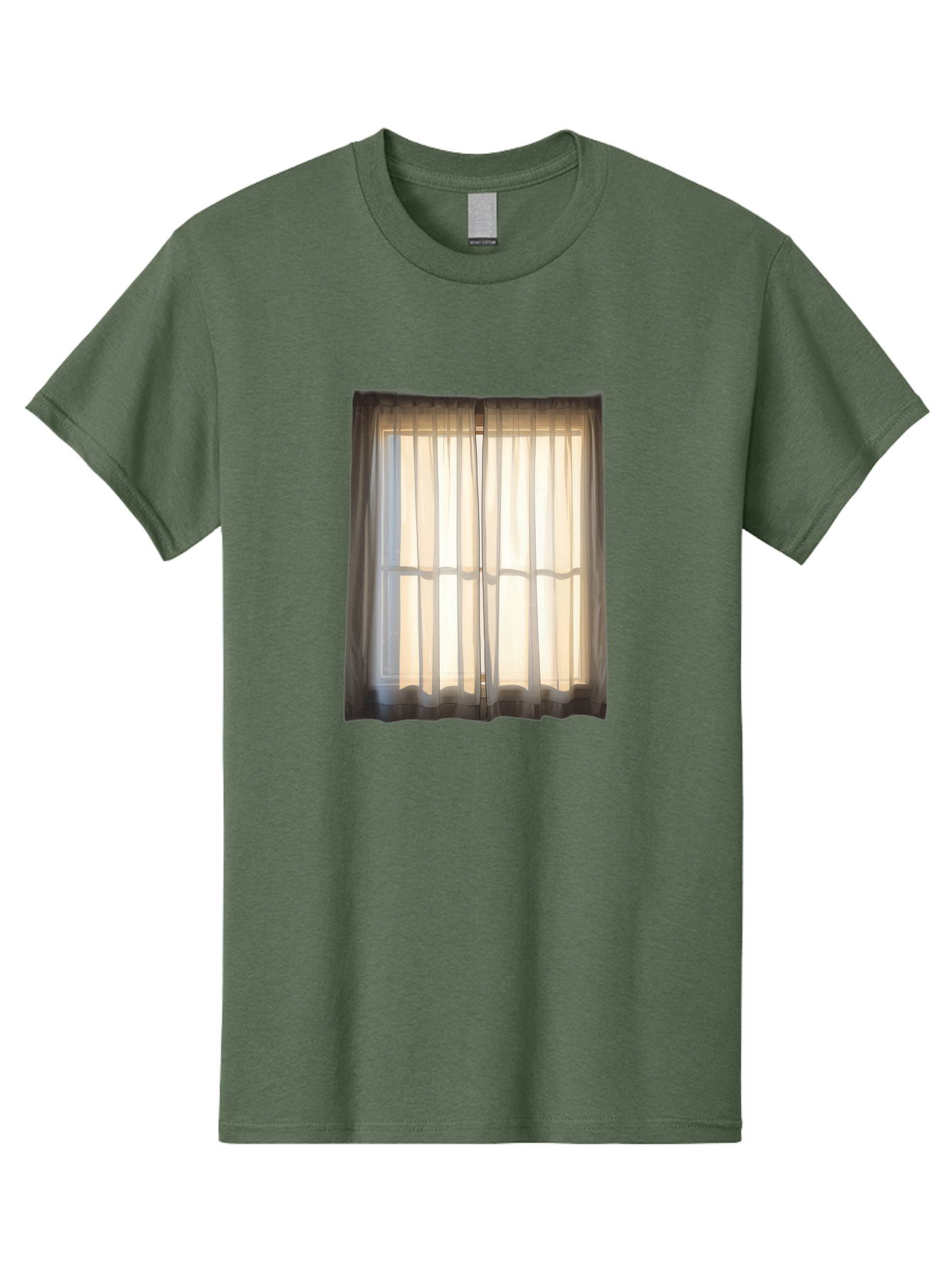 Window-With-Curtains-1 Men'S Graphic Tee, 100% Cotton, Comfortable Casual Summer Wear, Machine Washable, Vintage Camera, Old Camera, Antique Camera, Black Camera, Classic Photography, Photography Equipment, Nostalgic Device, Film Camera, Baf666 27