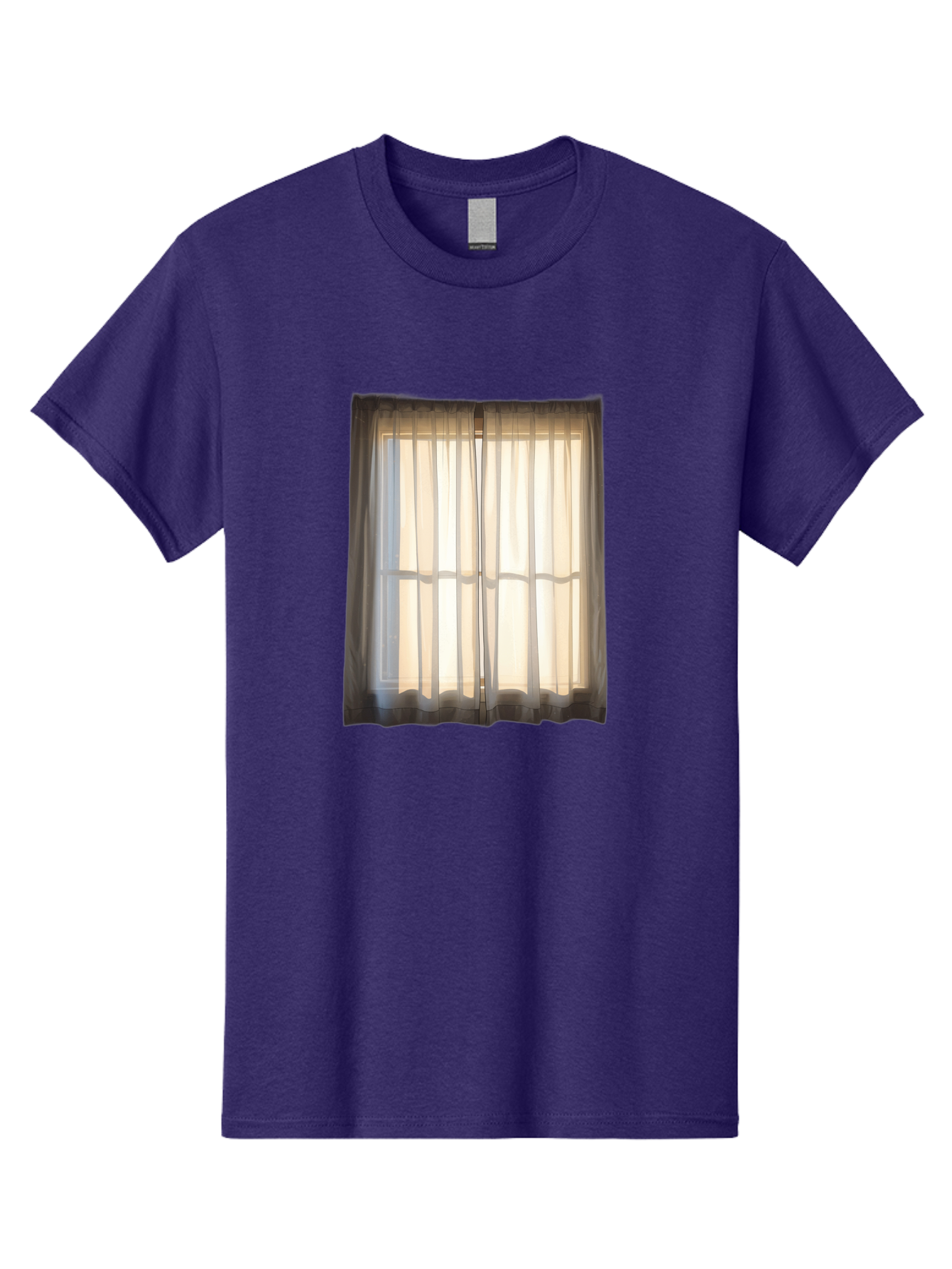 Window-With-Curtains-1 Men'S Graphic Tee, 100% Cotton, Comfortable Casual Summer Wear, Machine Washable, Vintage Camera, Old Camera, Antique Camera, Black Camera, Classic Photography, Photography Equipment, Nostalgic Device, Film Camera, Baf666 15