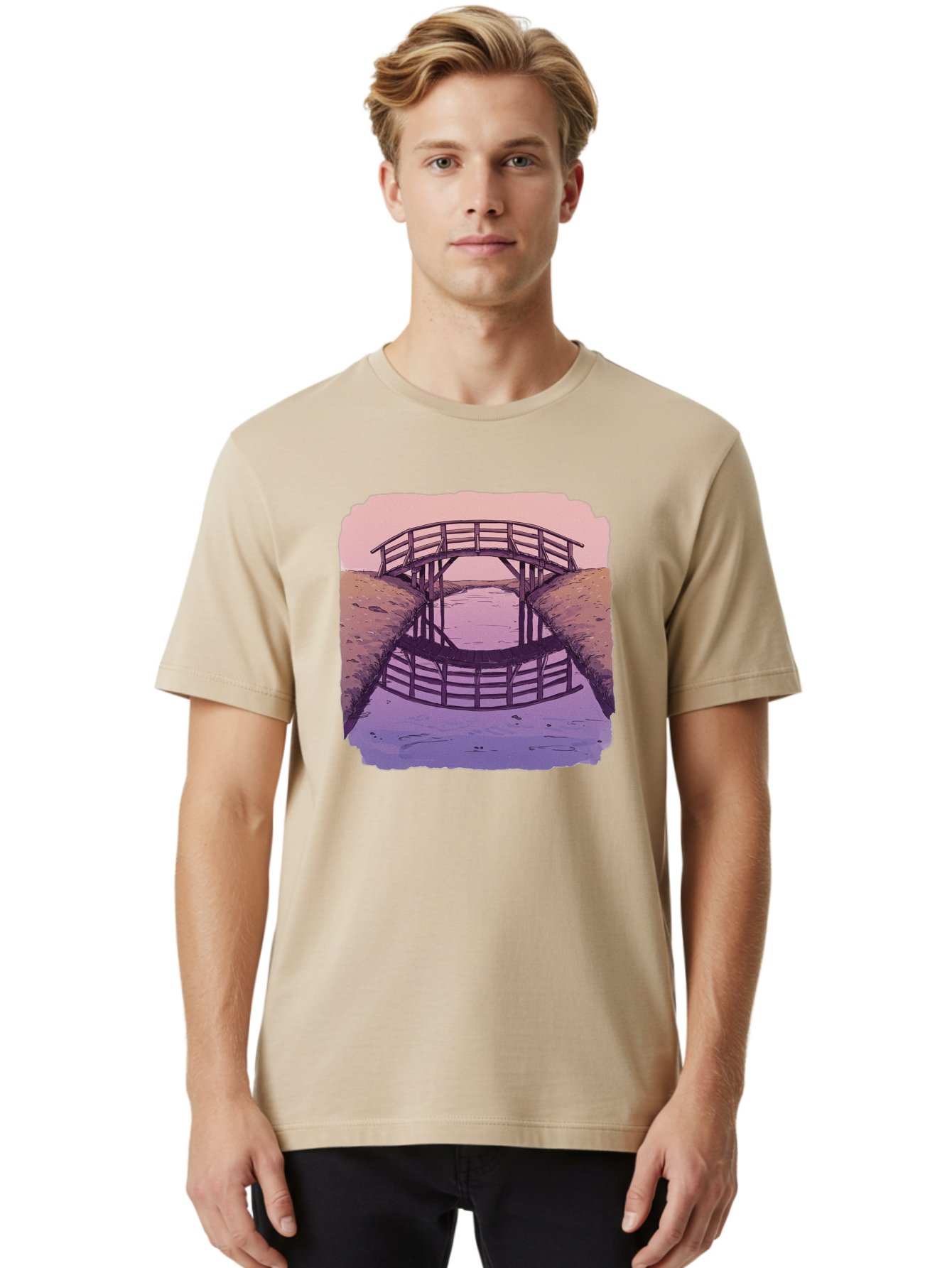 Wooden-Bridge Men'S Graphic Tee, 100% Cotton, Comfortable Casual Summer Wear, Machine Washable, Vintage Camera, Old Camera, Antique Camera, Black Camera, Classic Photography, Photography Equipment, Nostalgic Device, Film Camera, Camera Art Baf672 4