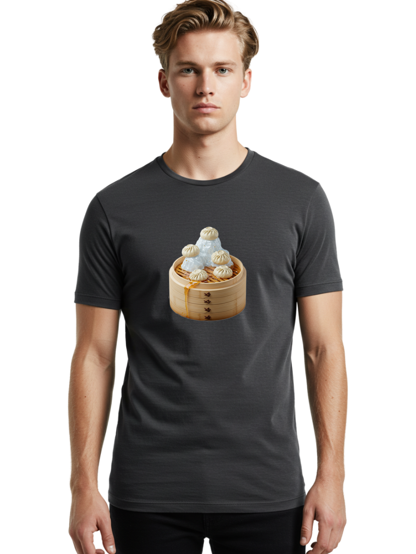 Xiaolongbao-Dumplings Men'S Graphic Tee, 100% Cotton, Comfortable Casual Summer Wear, Machine Washable, Vintage Camera, Old Camera, Antique Camera, Black Camera, Classic Photography, Photography Equipment, Nostalgic Device, Film Camera, Baf681 22