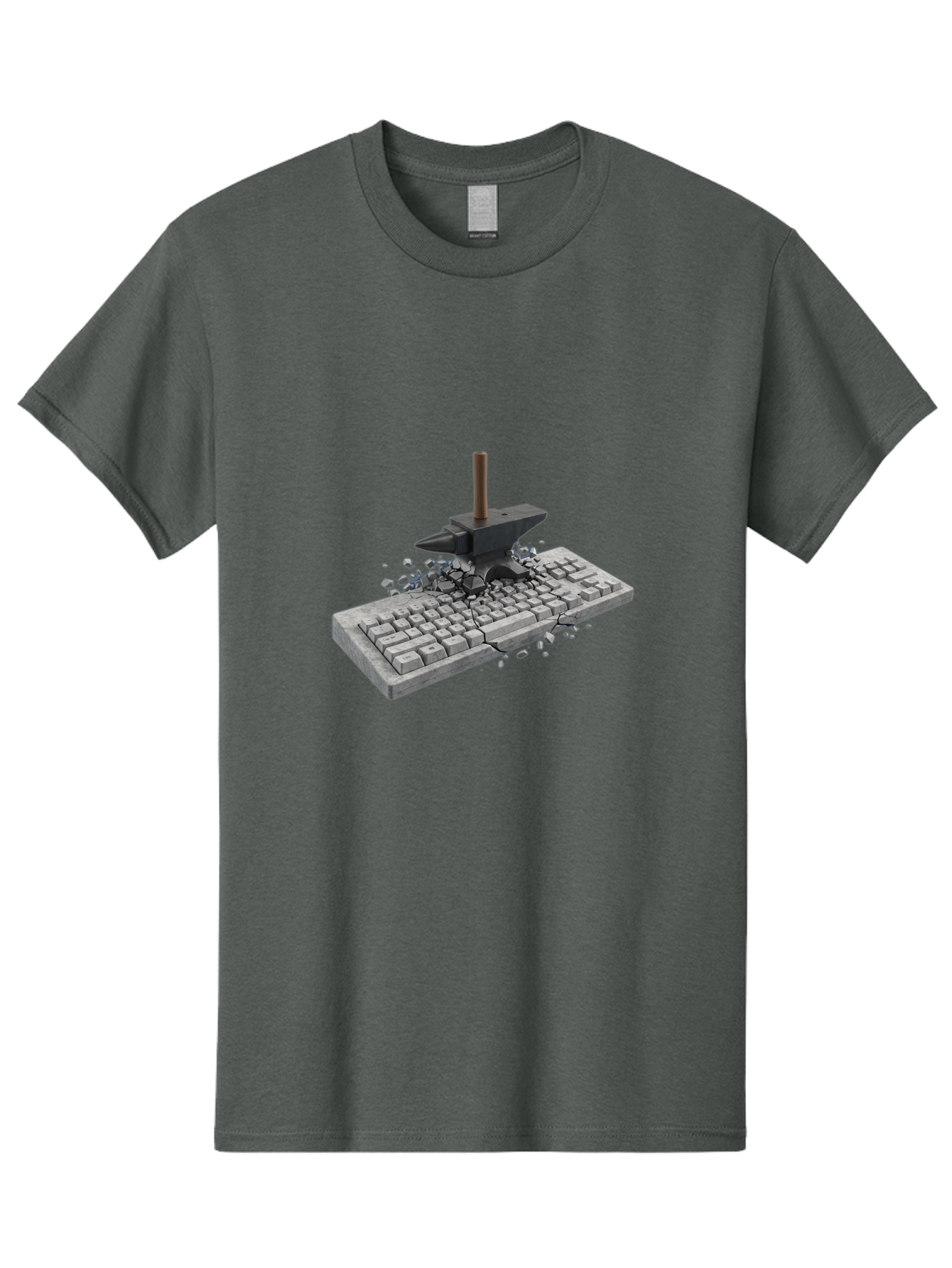 Anvil-Breaking-Keyboard Men'S Graphic Tee, 100% Cotton, Comfortable Casual Summer Wear, Machine Washable, Vintage Camera, Old Camera, Antique Camera, Black Camera, Classic Photography, Photography Equipment, Nostalgic Device, Film Camera, Baf685 7