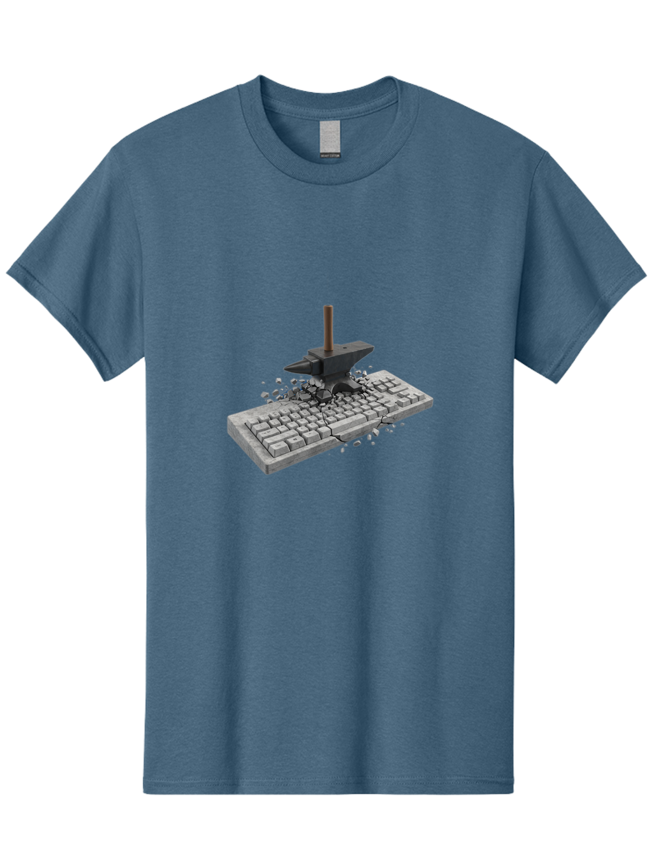 Anvil-Breaking-Keyboard Men'S Graphic Tee, 100% Cotton, Comfortable Casual Summer Wear, Machine Washable, Vintage Camera, Old Camera, Antique Camera, Black Camera, Classic Photography, Photography Equipment, Nostalgic Device, Film Camera, Baf685 15