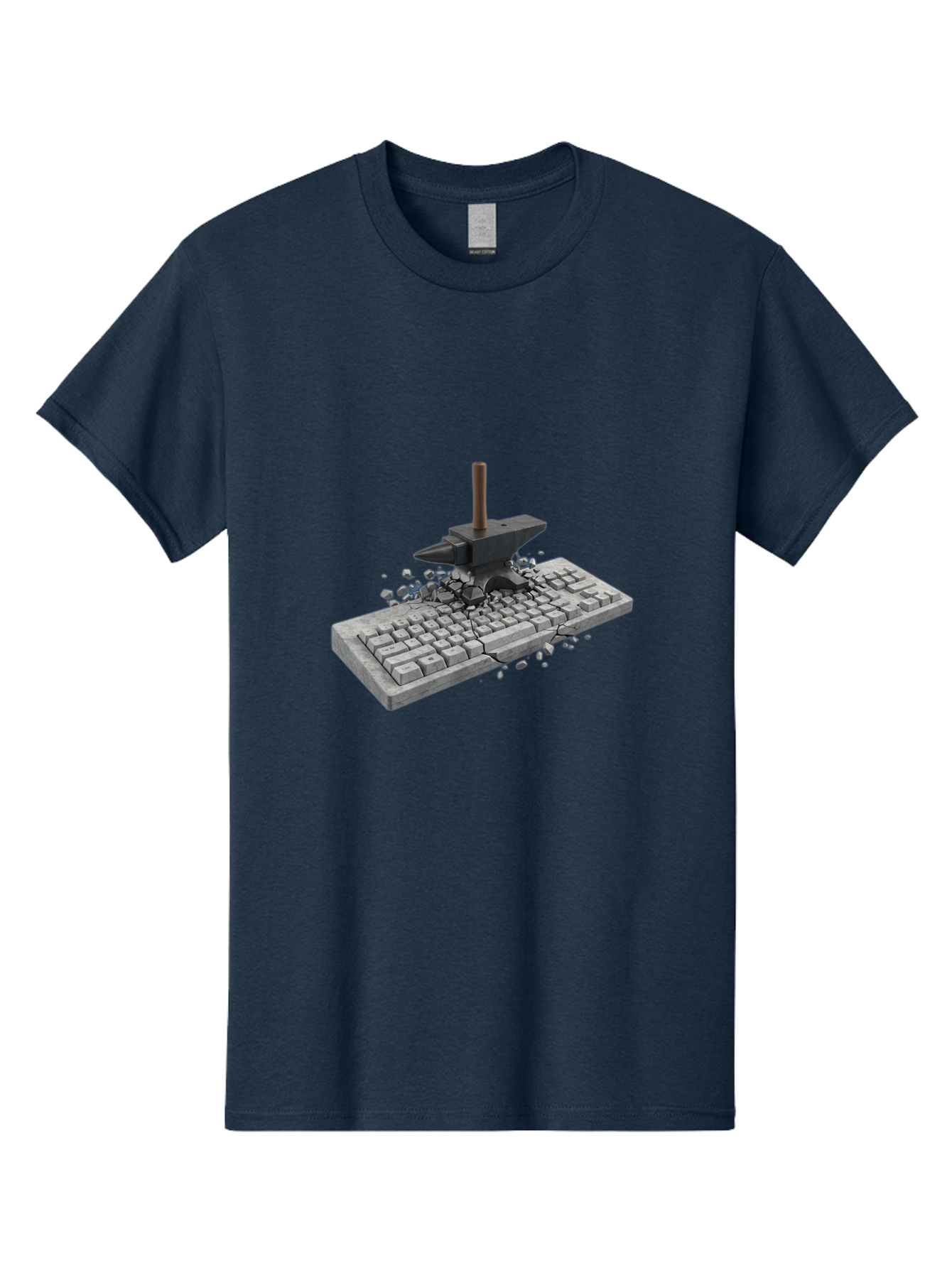 Anvil-Breaking-Keyboard Men'S Graphic Tee, 100% Cotton, Comfortable Casual Summer Wear, Machine Washable, Vintage Camera, Old Camera, Antique Camera, Black Camera, Classic Photography, Photography Equipment, Nostalgic Device, Film Camera, Baf685 25