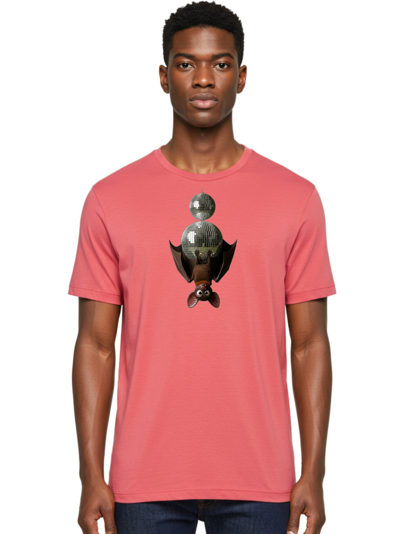 Bat-And-Disco-Balls Men'S Graphic Tee, 100% Cotton, Comfortable Casual Summer Wear, Machine Washable, Vintage Camera, Old Camera, Antique Camera, Black Camera, Classic Photography, Photography Equipment, Nostalgic Device, Film Camera, Baf686 24