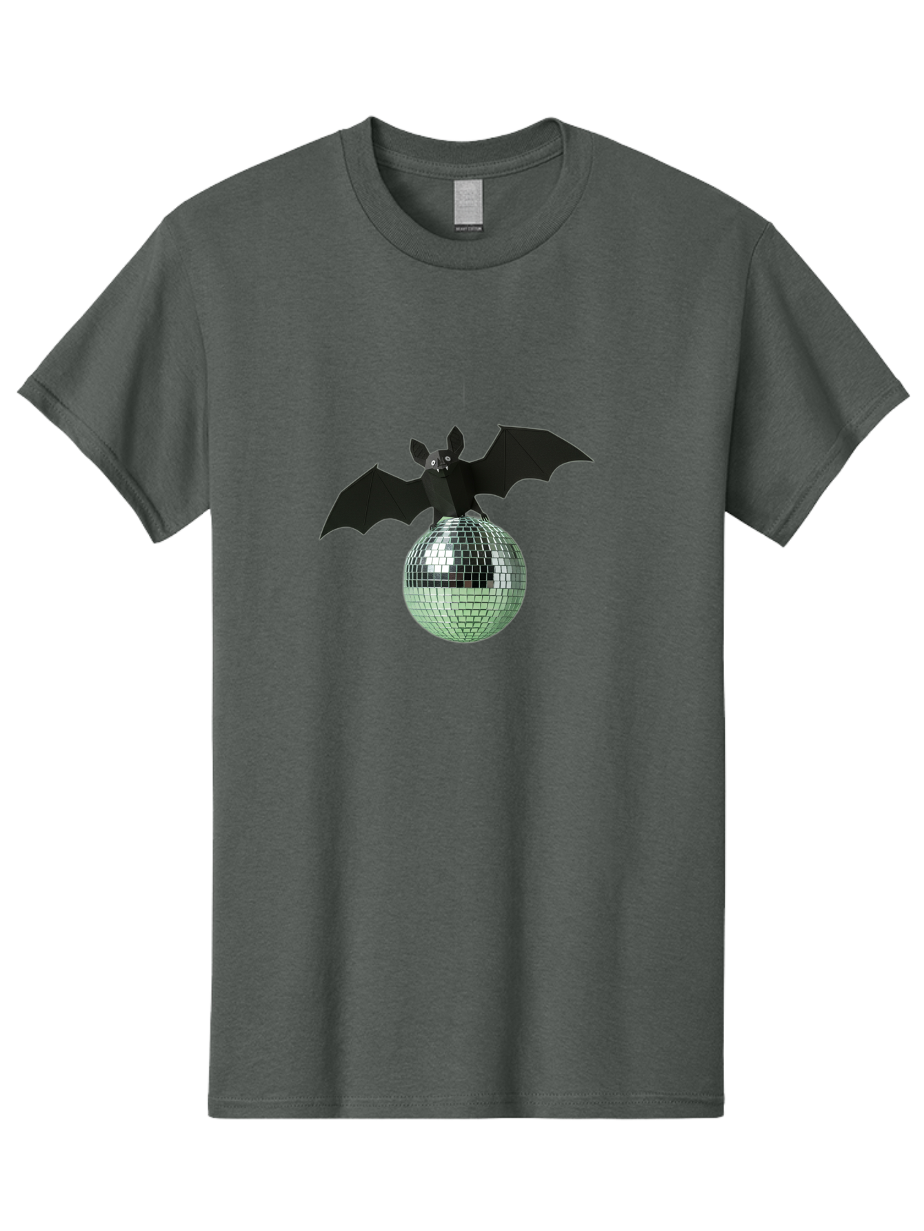 Bat-Disco-Ball-1 Men'S Graphic Tee, 100% Cotton, Comfortable Casual Summer Wear, Machine Washable, Vintage Camera, Old Camera, Antique Camera, Black Camera, Classic Photography, Photography Equipment, Nostalgic Device, Film Camera, Camera Art Baf687 3