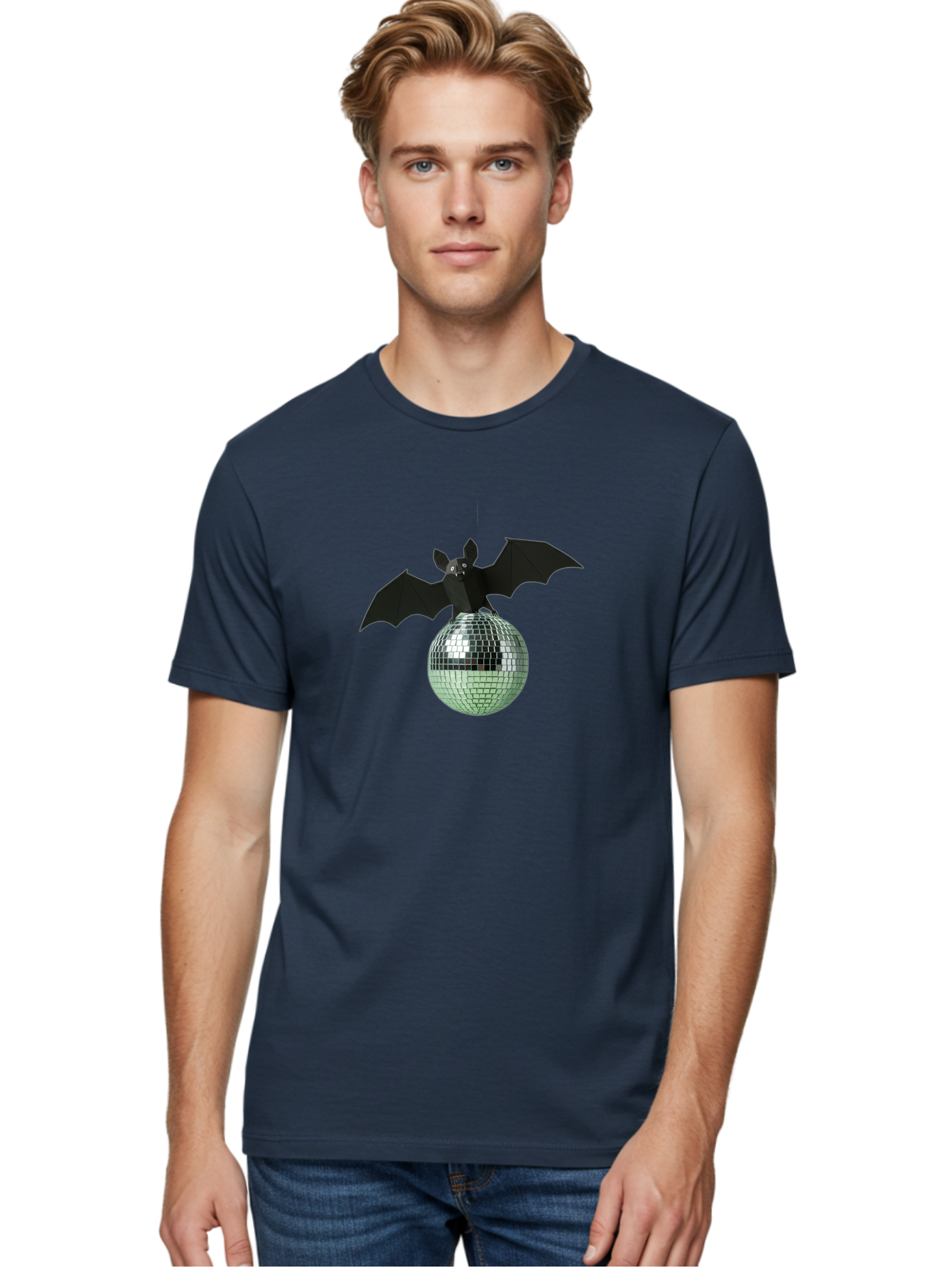 Bat-Disco-Ball-1 Men'S Graphic Tee, 100% Cotton, Comfortable Casual Summer Wear, Machine Washable, Vintage Camera, Old Camera, Antique Camera, Black Camera, Classic Photography, Photography Equipment, Nostalgic Device, Film Camera, Camera Art Baf687 28