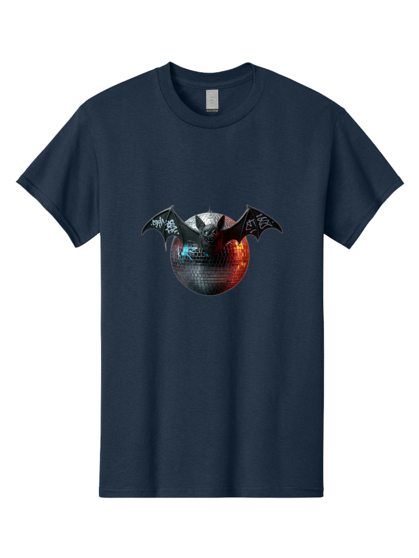 Bat-Disco-Ball-2 Men'S Graphic Tee, 100% Cotton, Comfortable Casual Summer Wear, Machine Washable, Vintage Camera, Old Camera, Antique Camera, Black Camera, Classic Photography, Photography Equipment, Nostalgic Device, Film Camera, Camera Art Baf688 11