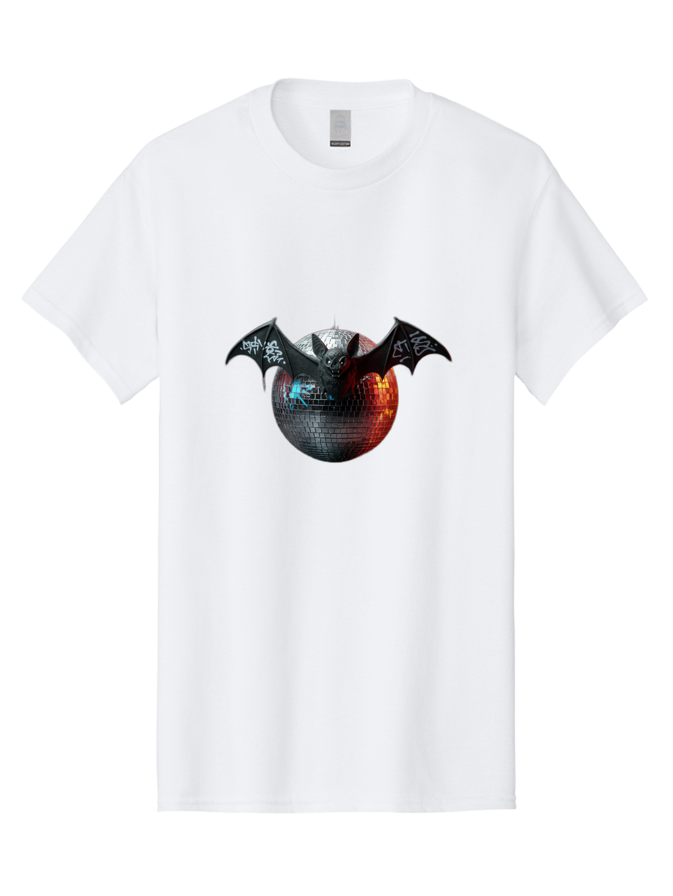 Bat-Disco-Ball-2 Men'S Graphic Tee, 100% Cotton, Comfortable Casual Summer Wear, Machine Washable, Vintage Camera, Old Camera, Antique Camera, Black Camera, Classic Photography, Photography Equipment, Nostalgic Device, Film Camera, Camera Art Baf688 9