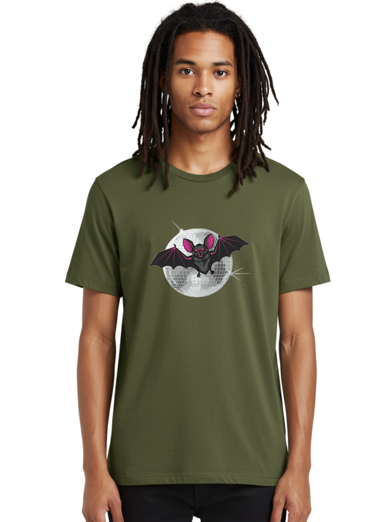 Bat-Disco-Ball-3 Men'S Graphic Tee, 100% Cotton, Comfortable Casual Summer Wear, Machine Washable, Vintage Camera, Old Camera, Antique Camera, Black Camera, Classic Photography, Photography Equipment, Nostalgic Device, Film Camera, Camera Art Baf689 20