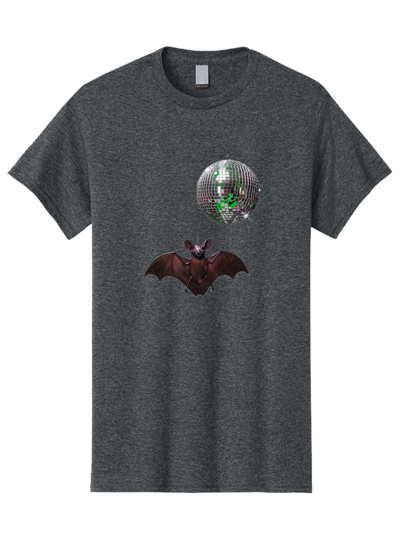 Bat-Disco-Ball Men'S Graphic Tee, 100% Cotton, Comfortable Casual Summer Wear, Machine Washable, Vintage Camera, Old Camera, Antique Camera, Black Camera, Classic Photography, Photography Equipment, Nostalgic Device, Film Camera, Camera Art Baf690 15