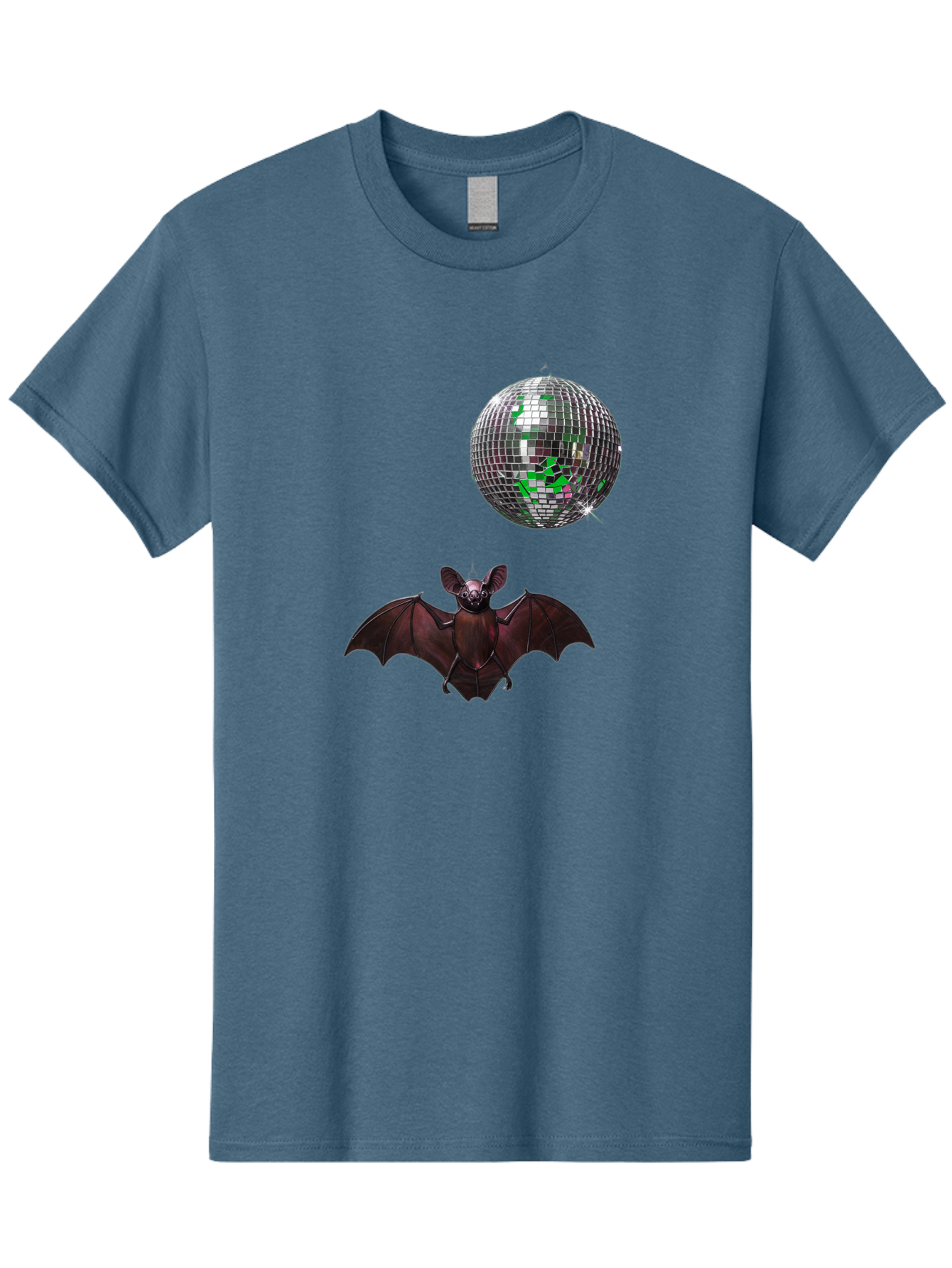 Bat-Disco-Ball Men'S Graphic Tee, 100% Cotton, Comfortable Casual Summer Wear, Machine Washable, Vintage Camera, Old Camera, Antique Camera, Black Camera, Classic Photography, Photography Equipment, Nostalgic Device, Film Camera, Camera Art Baf690 7