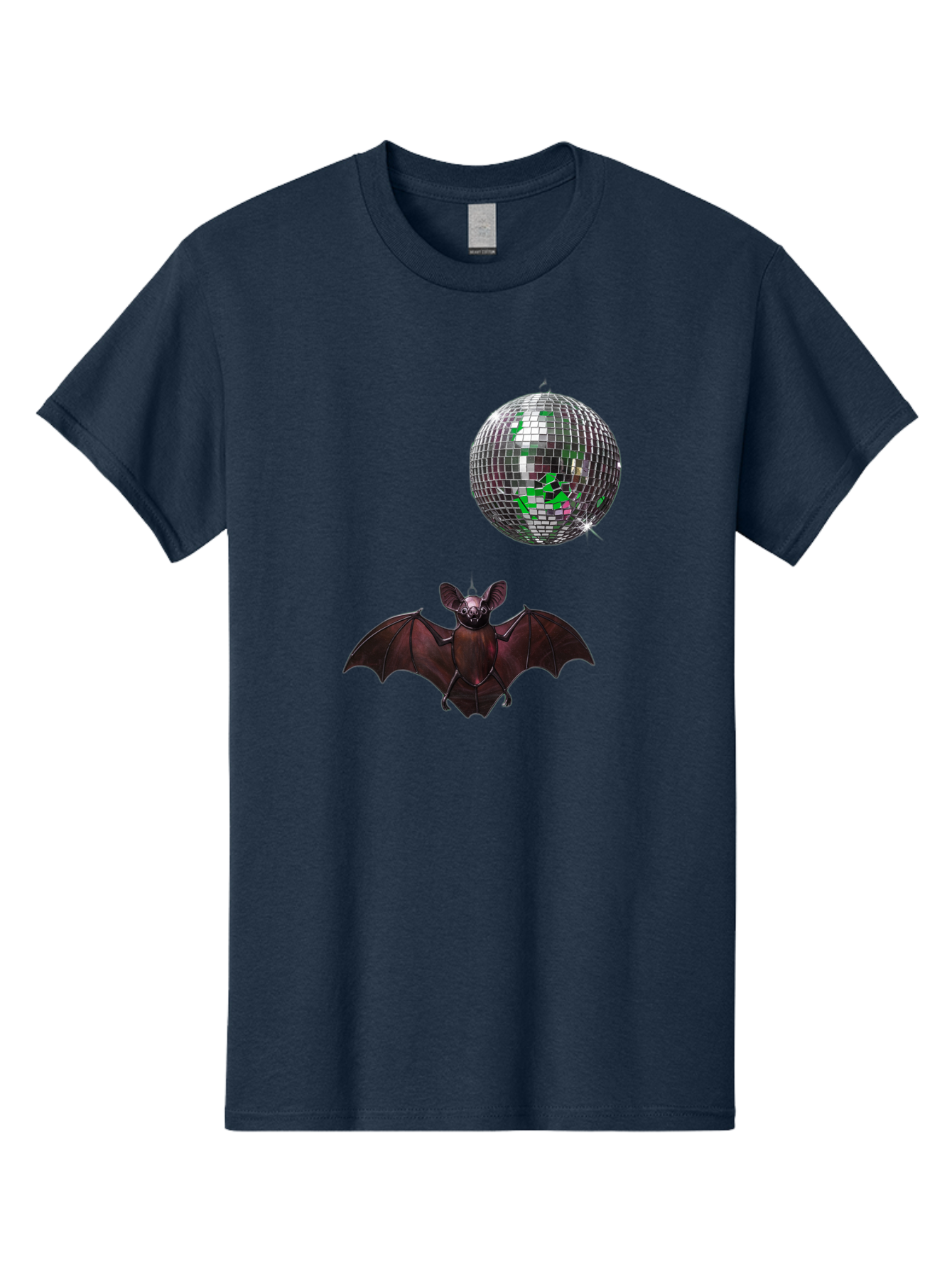 Bat-Disco-Ball Men'S Graphic Tee, 100% Cotton, Comfortable Casual Summer Wear, Machine Washable, Vintage Camera, Old Camera, Antique Camera, Black Camera, Classic Photography, Photography Equipment, Nostalgic Device, Film Camera, Camera Art Baf690 11