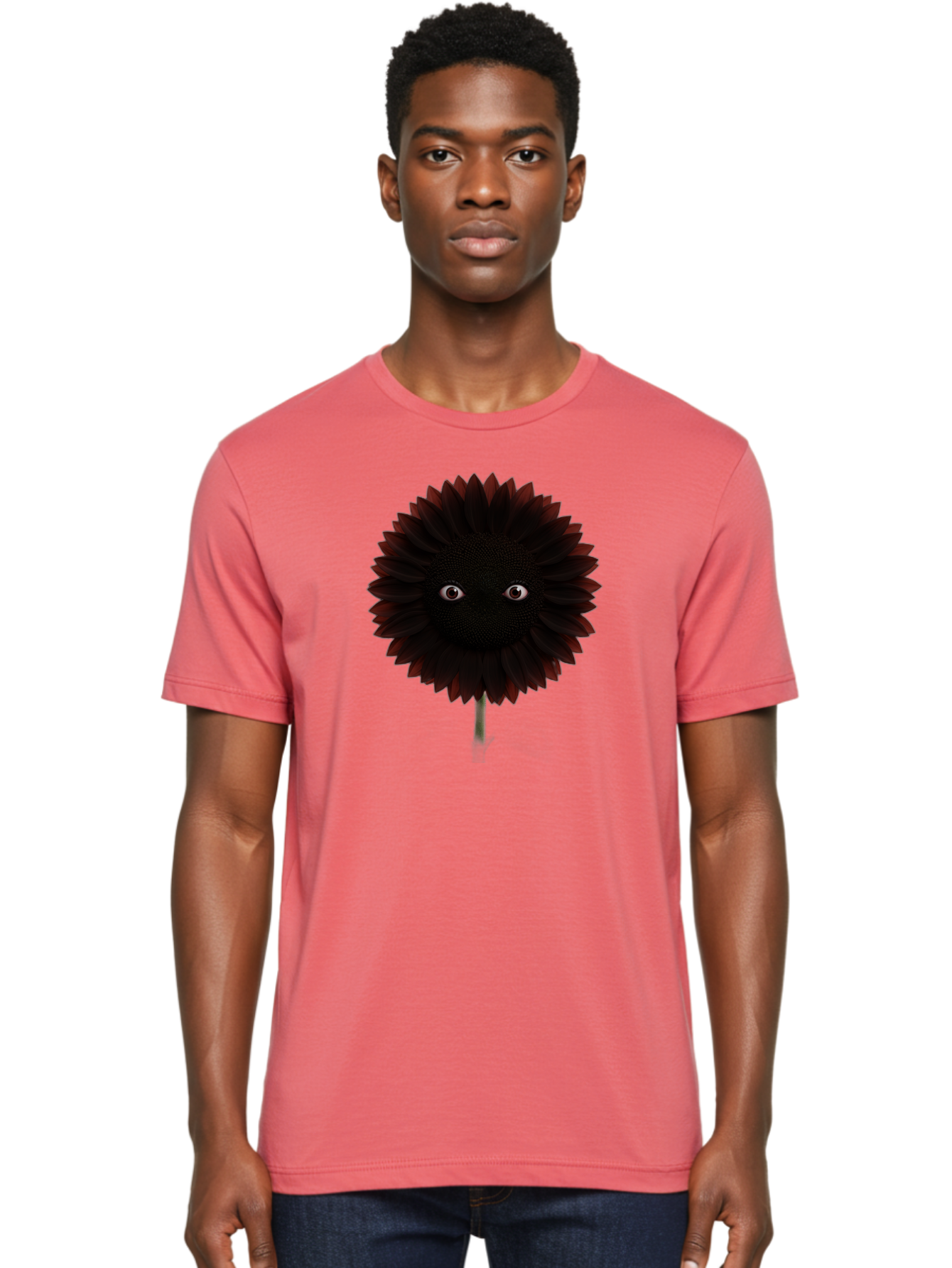 Black-Flower Men'S Graphic Tee, 100% Cotton, Comfortable Casual Summer Wear, Machine Washable, Vintage Camera, Old Camera, Antique Camera, Black Camera, Classic Photography, Photography Equipment, Nostalgic Device, Film Camera, Camera Art Baf697 18