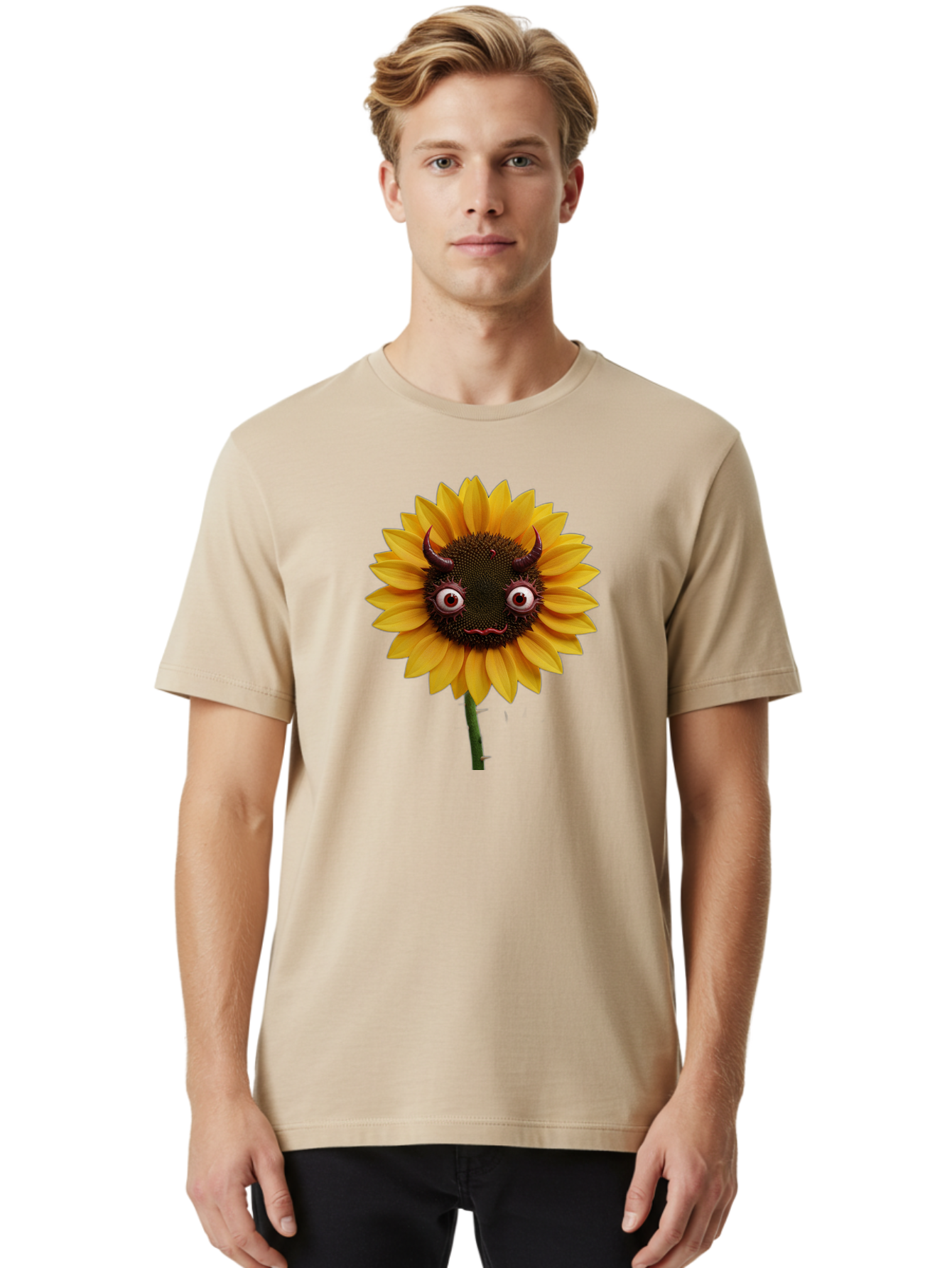 Demonic-Sunflower Men'S Graphic Tee, 100% Cotton, Comfortable Casual Summer Wear, Machine Washable, Vintage Camera, Old Camera, Antique Camera, Black Camera, Classic Photography, Photography Equipment, Nostalgic Device, Film Camera, Camera Art Baf780 17