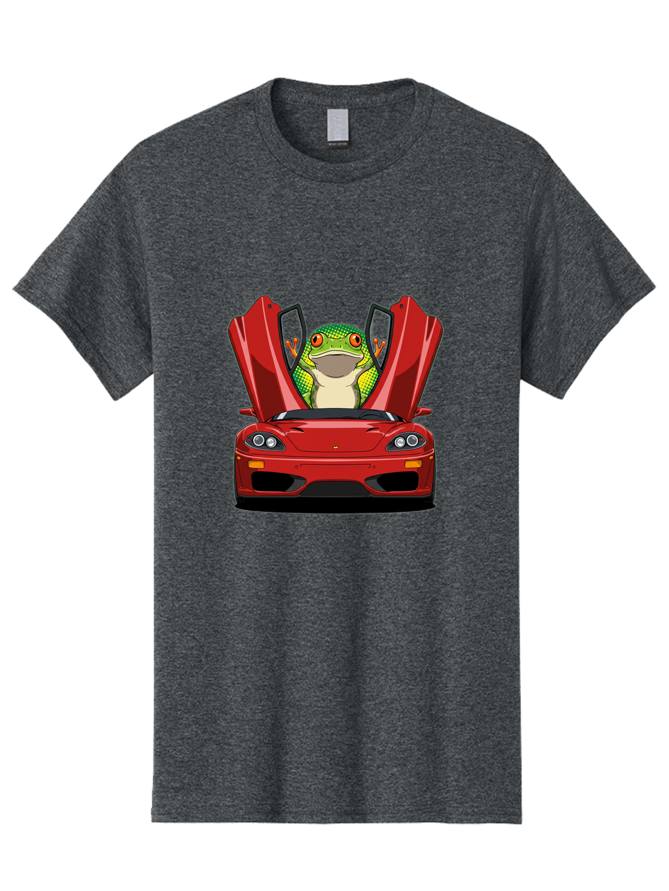 Frog-In-Red-Sports-Car-1 Men'S Graphic Tee, 100% Cotton, Comfortable Casual Summer Wear, Machine Washable, Vintage Camera, Old Camera, Antique Camera, Black Camera, Classic Photography, Photography Equipment, Nostalgic Device, Film Camera, Baf836 29