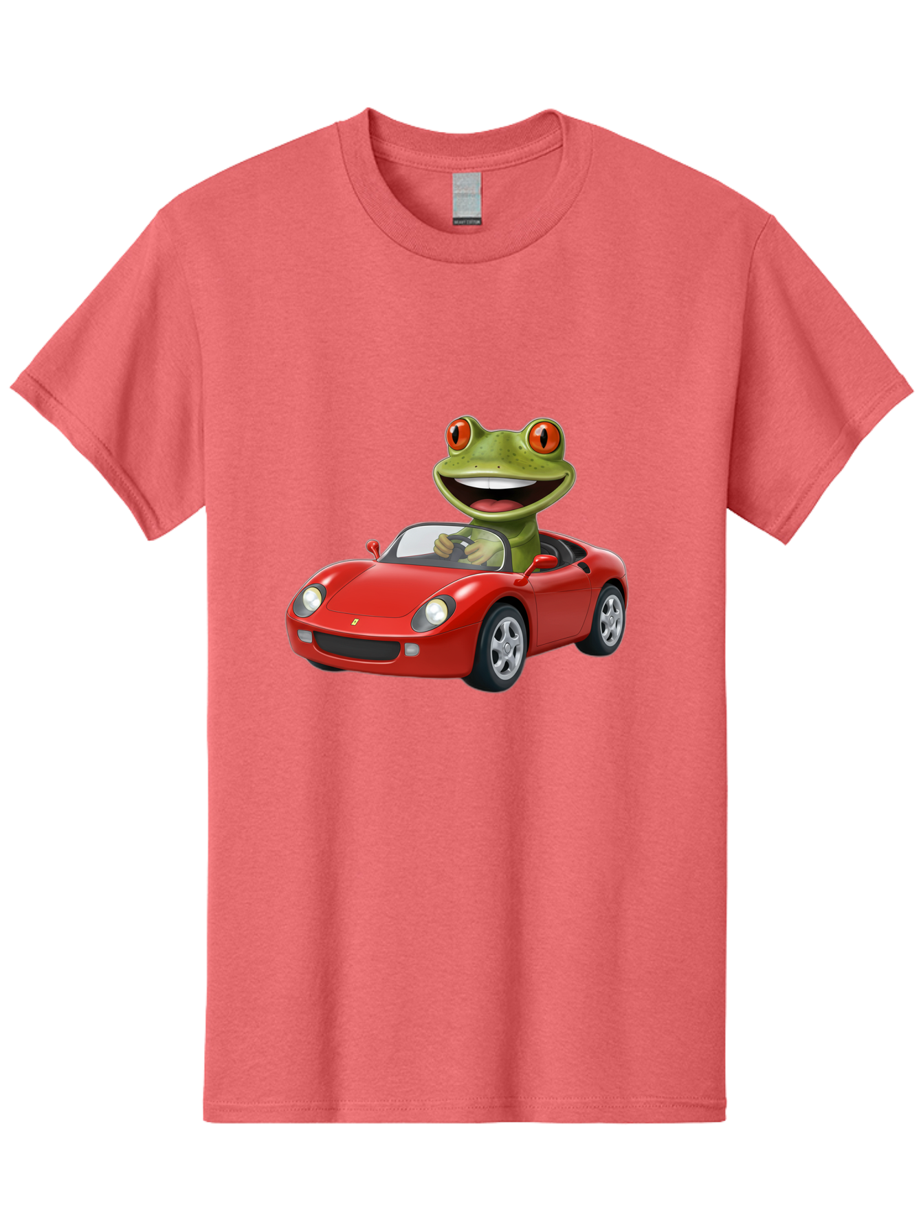 Frog-In-Red-Sports-Car Men'S Graphic Tee, 100% Cotton, Comfortable Casual Summer Wear, Machine Washable, Vintage Camera, Old Camera, Antique Camera, Black Camera, Classic Photography, Photography Equipment, Nostalgic Device, Film Camera, Baf838 17
