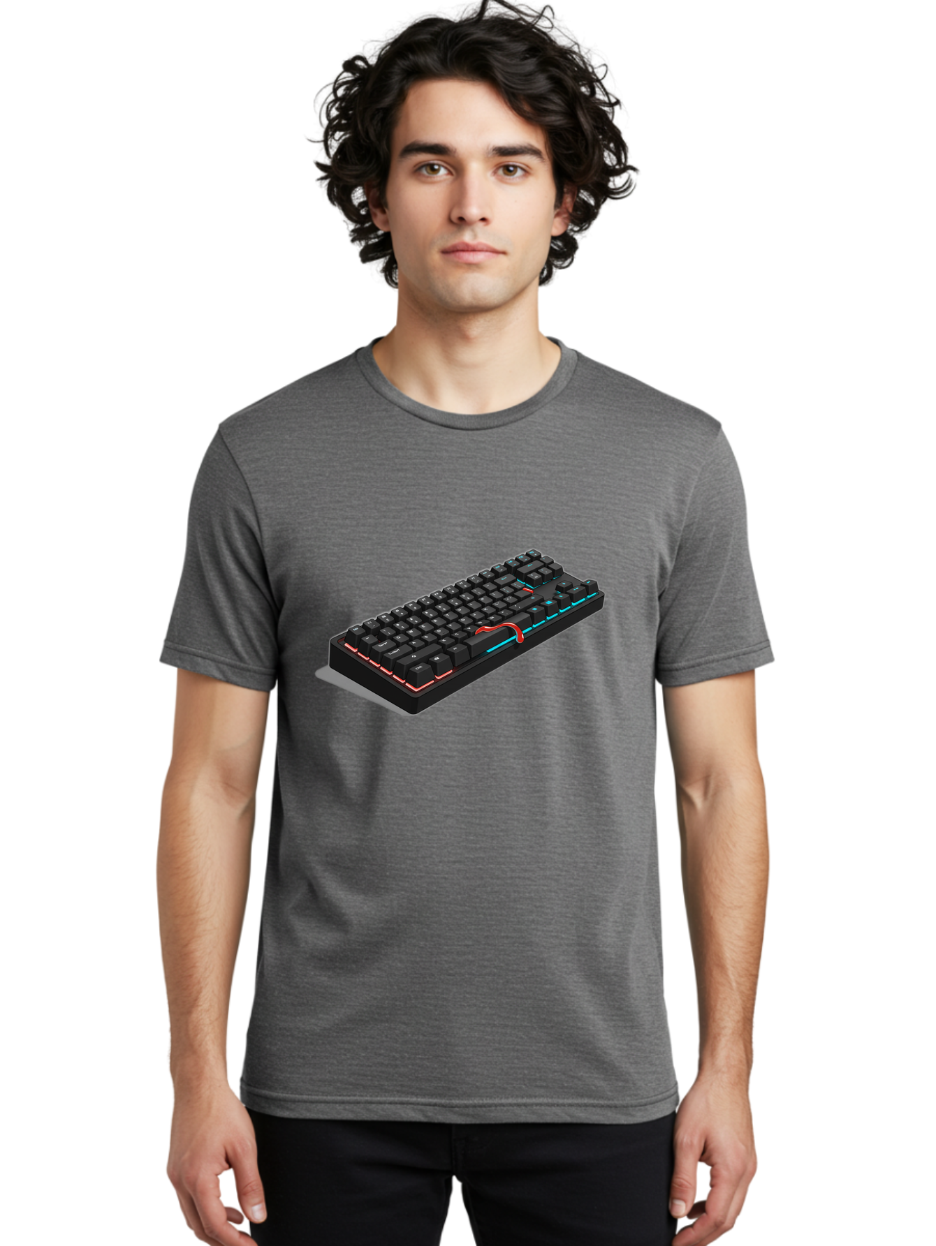 Gaming-Keyboard Men'S Graphic Tee, 100% Cotton, Comfortable Casual Summer Wear, Machine Washable, Vintage Camera, Old Camera, Antique Camera, Black Camera, Classic Photography, Photography Equipment, Nostalgic Device, Film Camera, Camera Art Baf852 20