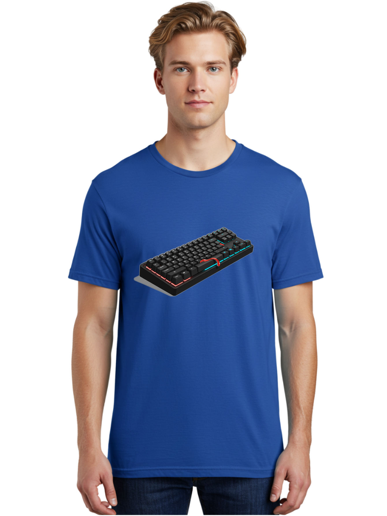 Gaming-Keyboard Men'S Graphic Tee, 100% Cotton, Comfortable Casual Summer Wear, Machine Washable, Vintage Camera, Old Camera, Antique Camera, Black Camera, Classic Photography, Photography Equipment, Nostalgic Device, Film Camera, Camera Art Baf852 24