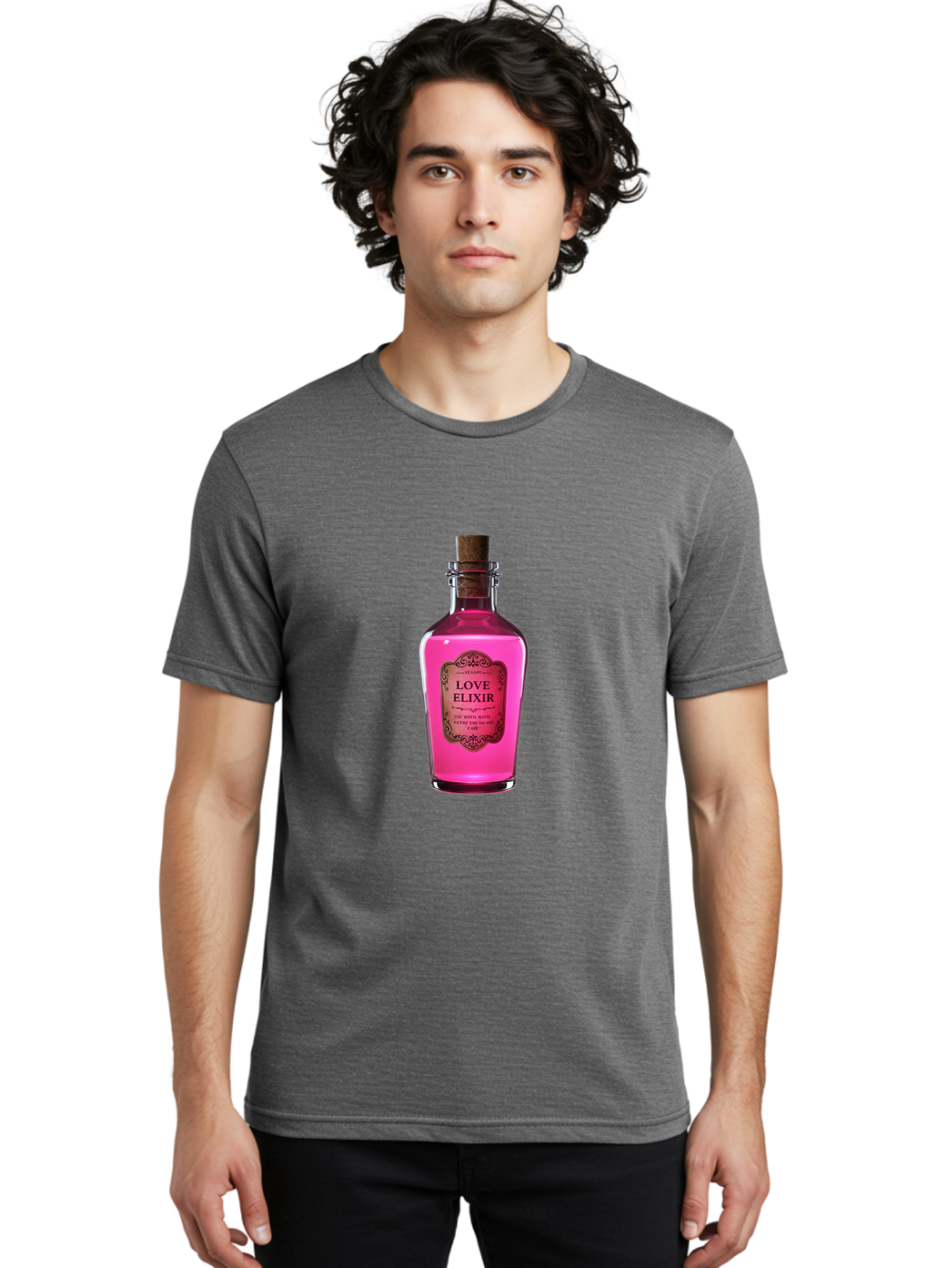 Love-Elixir-Bottle Men'S Graphic Tee, 100% Cotton, Comfortable Casual Summer Wear, Machine Washable, Vintage Camera, Old Camera, Antique Camera, Black Camera, Classic Photography, Photography Equipment, Nostalgic Device, Film Camera, Baf891 16
