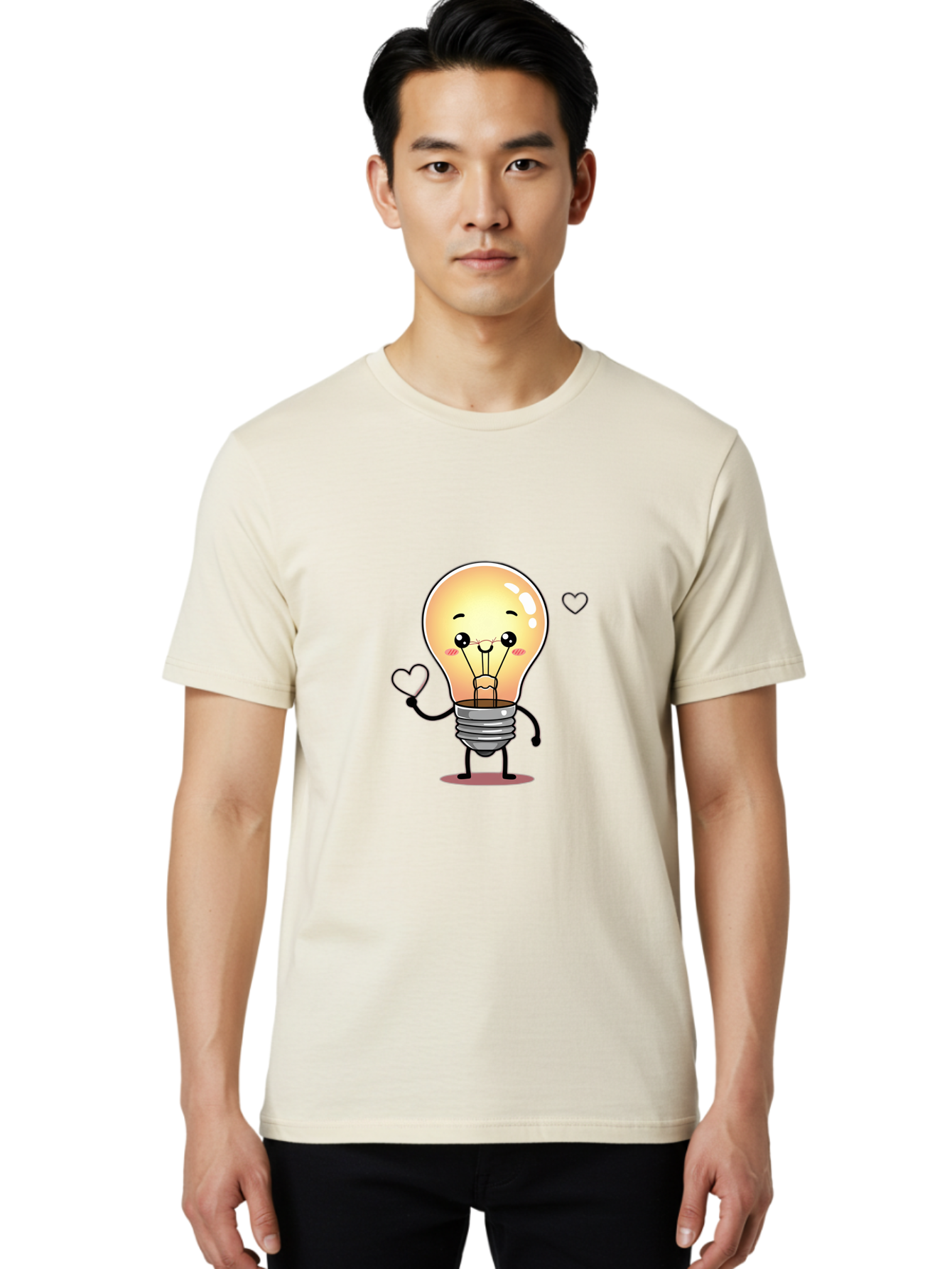 Love-Light-Bulb Men'S Graphic Tee, 100% Cotton, Comfortable Casual Summer Wear, Machine Washable, Vintage Camera, Old Camera, Antique Camera, Black Camera, Classic Photography, Photography Equipment, Nostalgic Device, Film Camera, Camera Art Baf892 2
