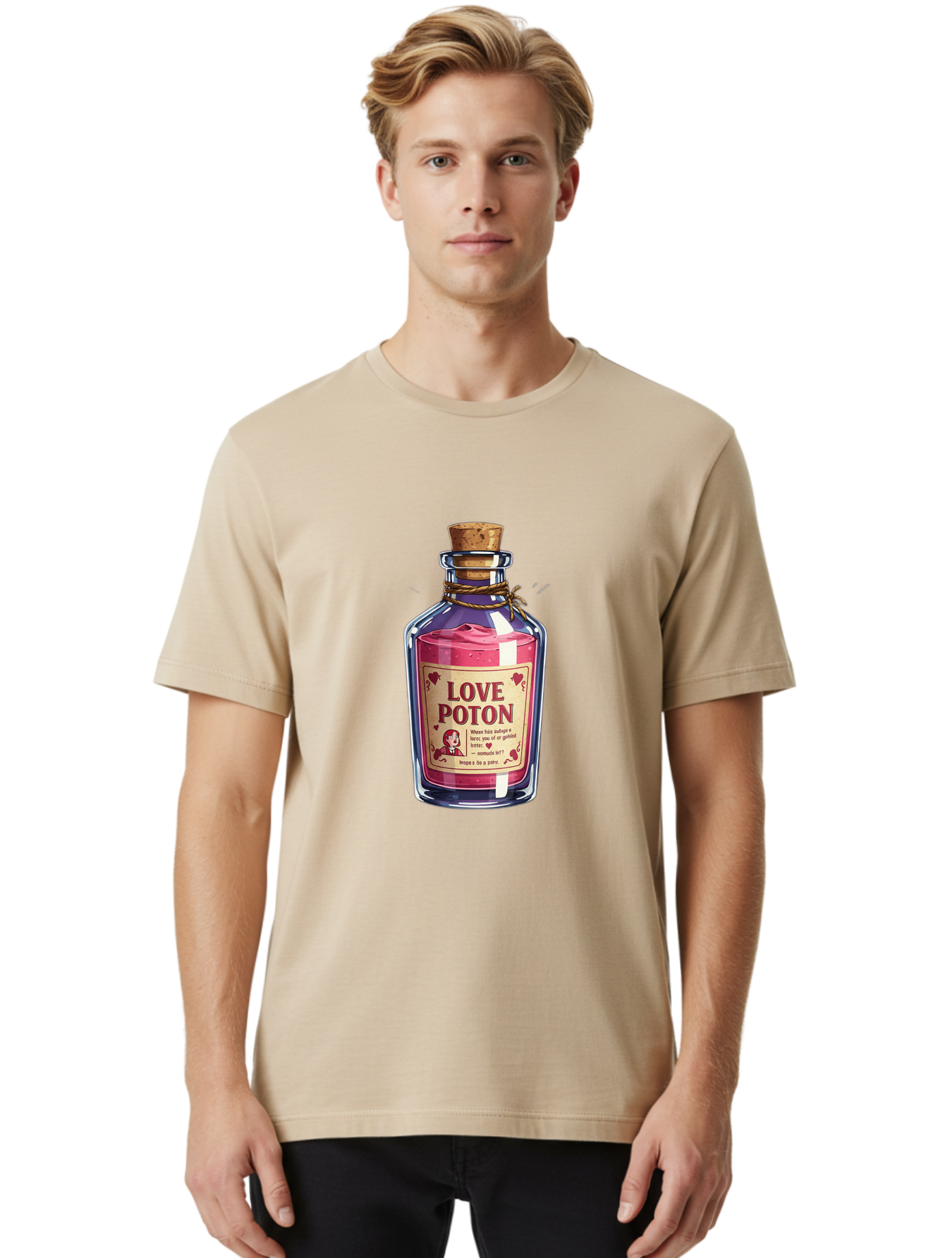 Love-Potion-2 Men'S Graphic Tee, 100% Cotton, Comfortable Casual Summer Wear, Machine Washable, Vintage Camera, Old Camera, Antique Camera, Black Camera, Classic Photography, Photography Equipment, Nostalgic Device, Film Camera, Camera Art Baf897 10