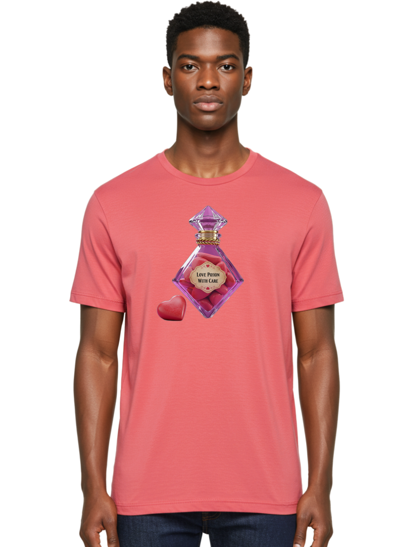 Love-Potion-3 Men'S Graphic Tee, 100% Cotton, Comfortable Casual Summer Wear, Machine Washable, Vintage Camera, Old Camera, Antique Camera, Black Camera, Classic Photography, Photography Equipment, Nostalgic Device, Film Camera, Camera Art Baf898 4