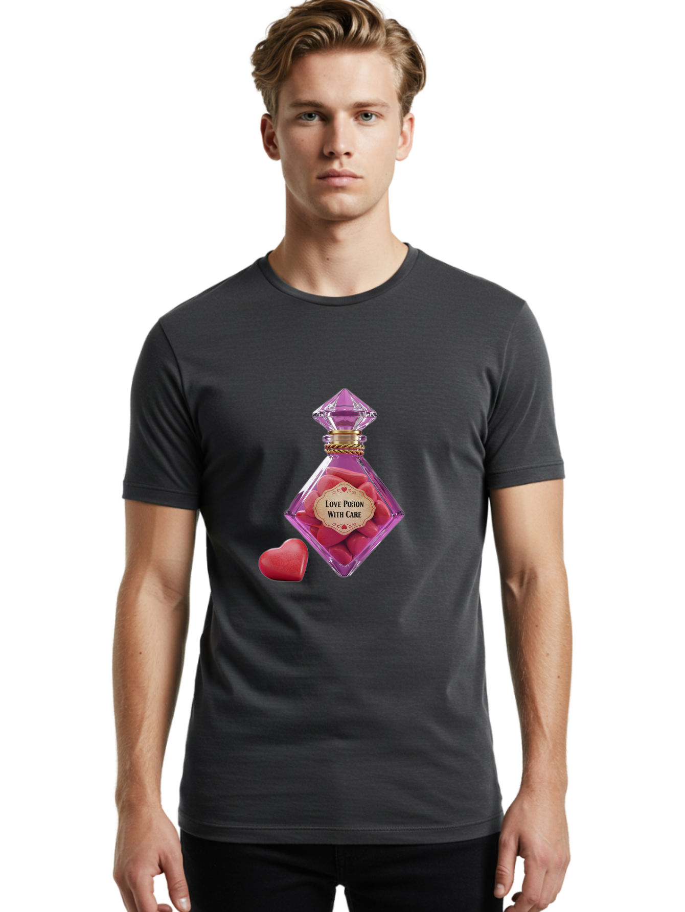Love-Potion-3 Men'S Graphic Tee, 100% Cotton, Comfortable Casual Summer Wear, Machine Washable, Vintage Camera, Old Camera, Antique Camera, Black Camera, Classic Photography, Photography Equipment, Nostalgic Device, Film Camera, Camera Art Baf898 20