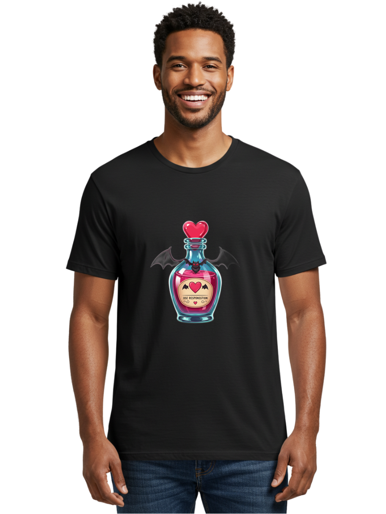 Love-Potion-4 Men'S Graphic Tee, 100% Cotton, Comfortable Casual Summer Wear, Machine Washable, Vintage Camera, Old Camera, Antique Camera, Black Camera, Classic Photography, Photography Equipment, Nostalgic Device, Film Camera, Camera Art Baf899 10