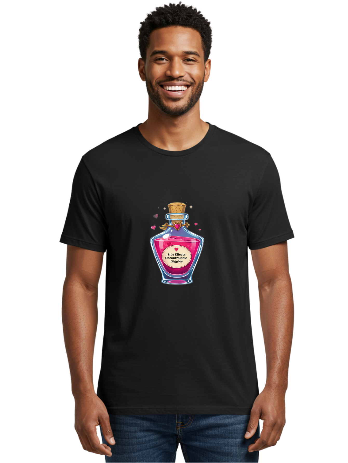 Love-Potion-5 Men'S Graphic Tee, 100% Cotton, Comfortable Casual Summer Wear, Machine Washable, Vintage Camera, Old Camera, Antique Camera, Black Camera, Classic Photography, Photography Equipment, Nostalgic Device, Film Camera, Camera Art Baf900 6