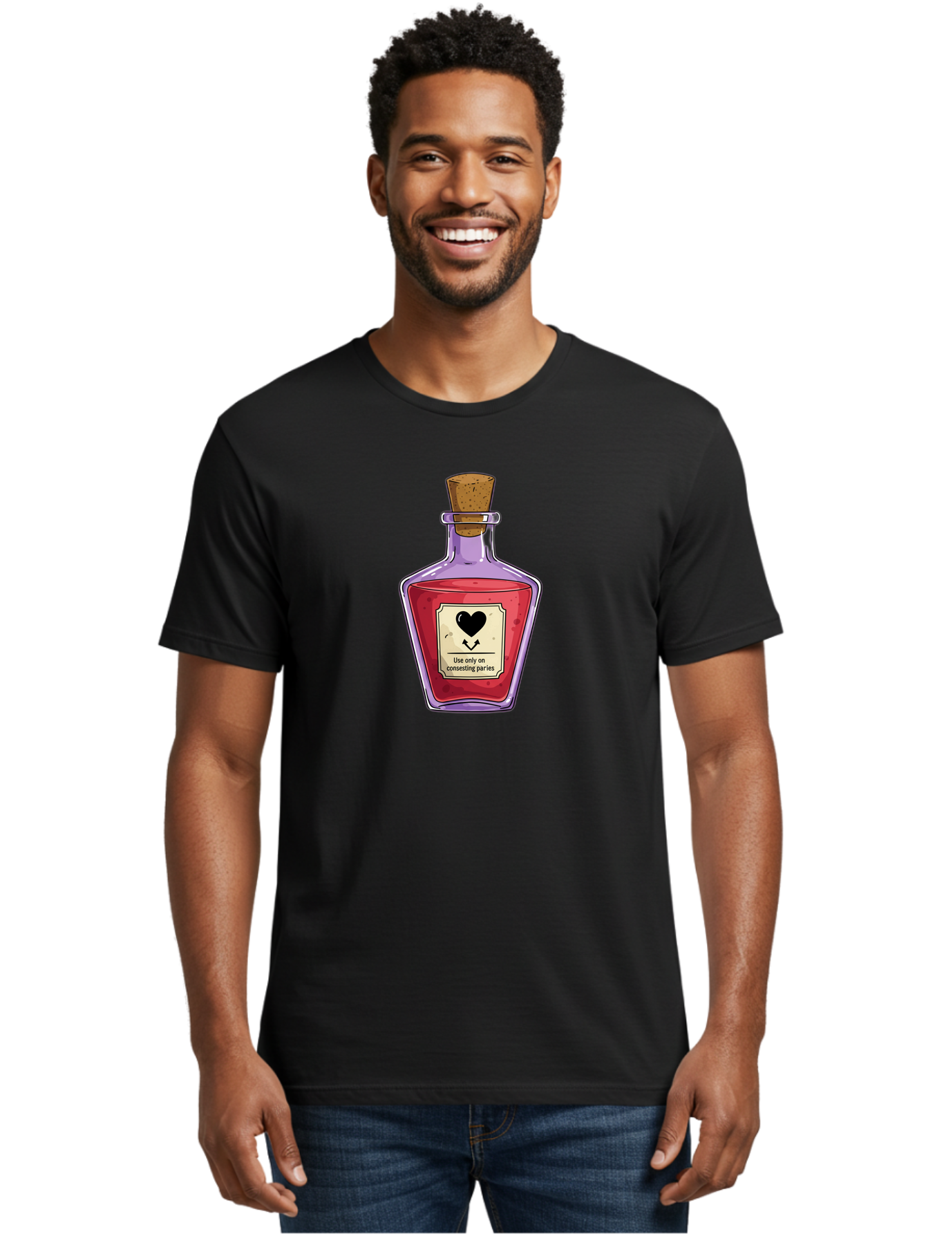 Love-Potion-6 Men'S Graphic Tee, 100% Cotton, Comfortable Casual Summer Wear, Machine Washable, Vintage Camera, Old Camera, Antique Camera, Black Camera, Classic Photography, Photography Equipment, Nostalgic Device, Film Camera, Camera Art Baf901 21