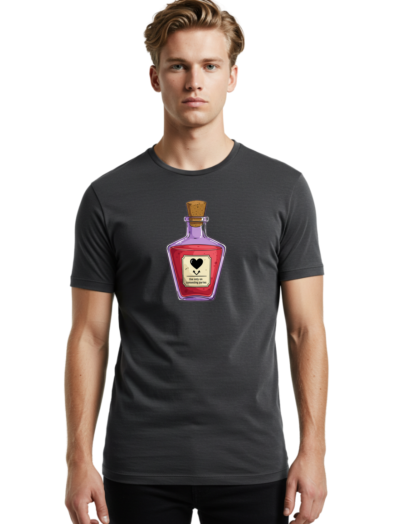 Love-Potion-6 Men'S Graphic Tee, 100% Cotton, Comfortable Casual Summer Wear, Machine Washable, Vintage Camera, Old Camera, Antique Camera, Black Camera, Classic Photography, Photography Equipment, Nostalgic Device, Film Camera, Camera Art Baf901 29