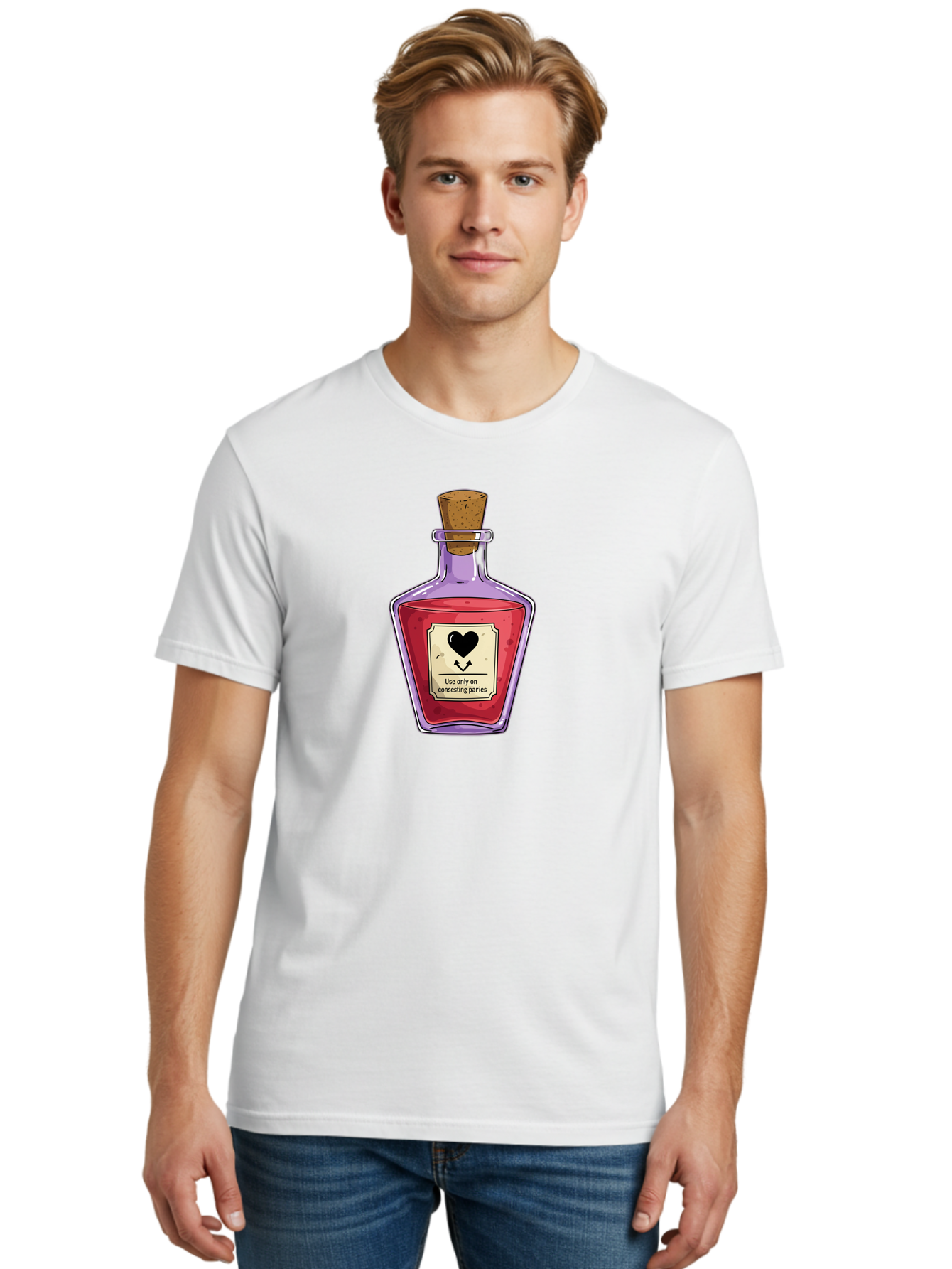 Love-Potion-6 Men'S Graphic Tee, 100% Cotton, Comfortable Casual Summer Wear, Machine Washable, Vintage Camera, Old Camera, Antique Camera, Black Camera, Classic Photography, Photography Equipment, Nostalgic Device, Film Camera, Camera Art Baf901 24