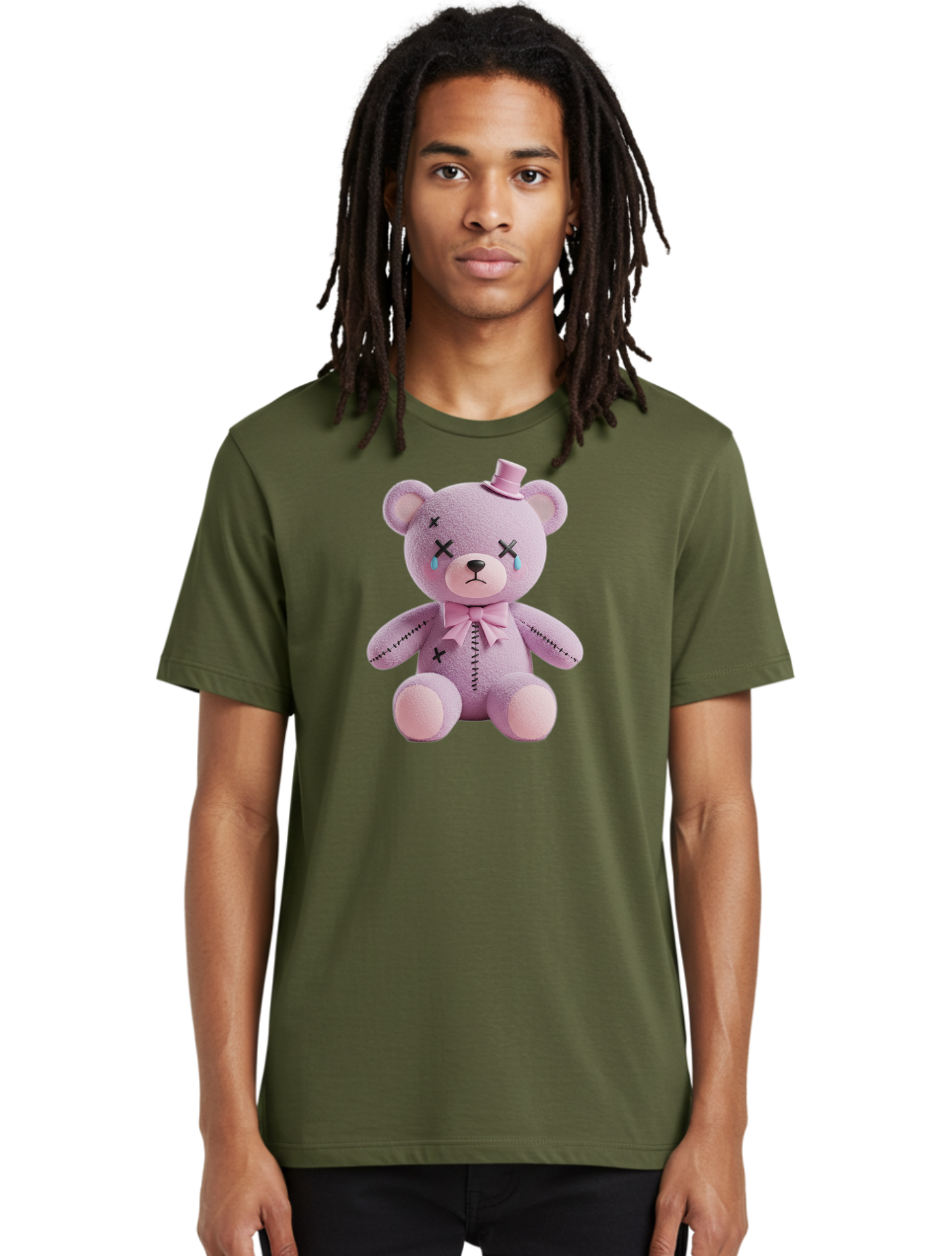 Sad-Teddy Men'S Graphic Tee, 100% Cotton, Comfortable Casual Summer Wear, Machine Washable, Vintage Camera, Old Camera, Antique Camera, Black Camera, Classic Photography, Photography Equipment, Nostalgic Device, Film Camera, Camera Art Bag007 28